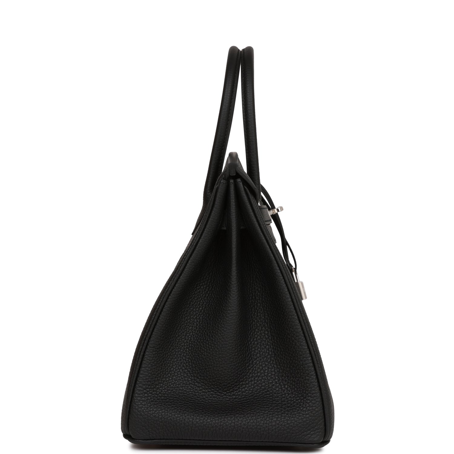 Hermes Birkin Togo Palladium Hardware Handbag Black Travel Bag Hardware 8