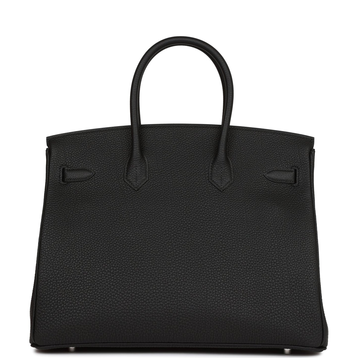 Hermes Birkin Togo Palladium Hardware Handbag Black Travel Bag Hardware 8