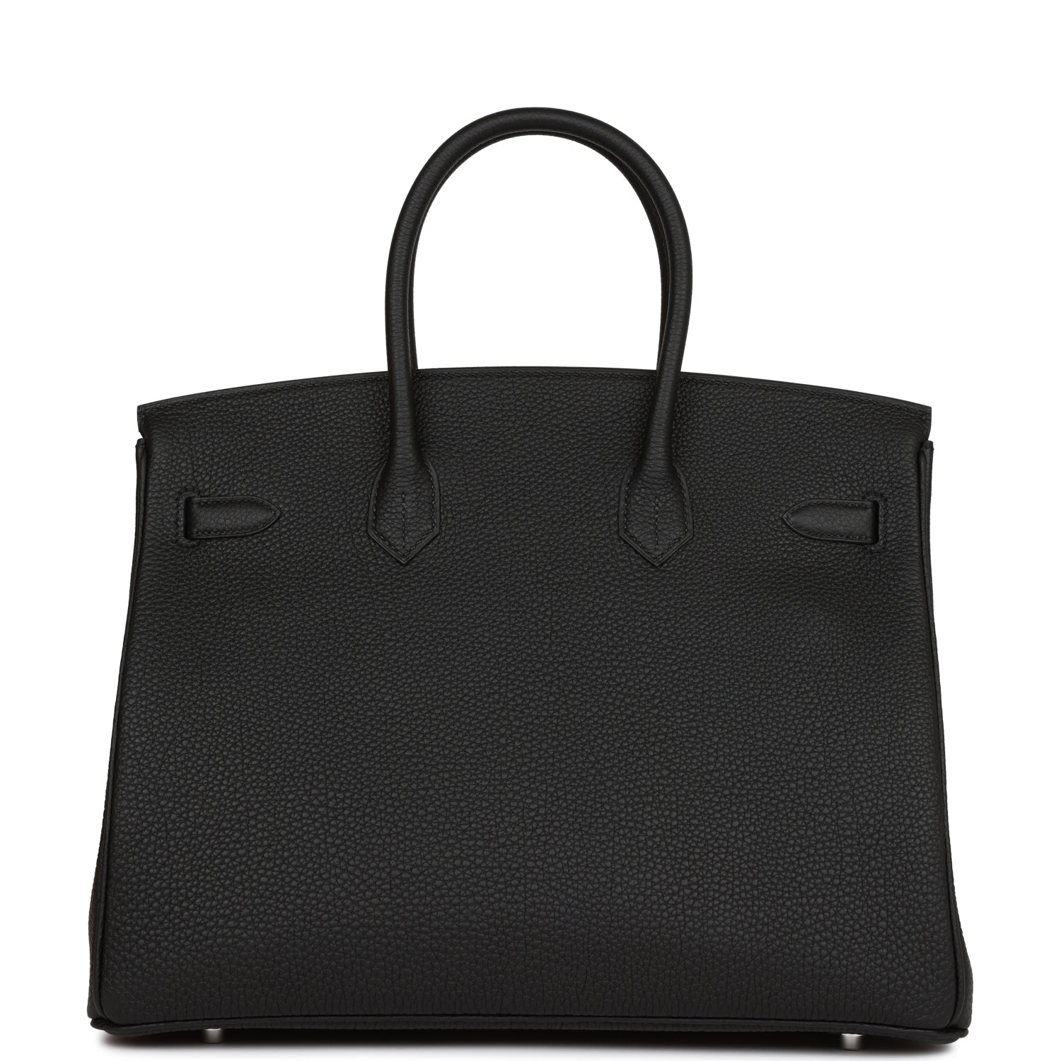 Hermes Birkin Togo Palladium Hardware Handbag Black Travel Bag Hardware 8