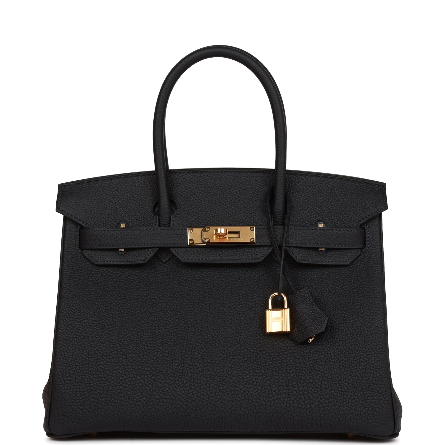 Hermes Birkin Caban Togo Hardware Handbag Gold Travel Bag