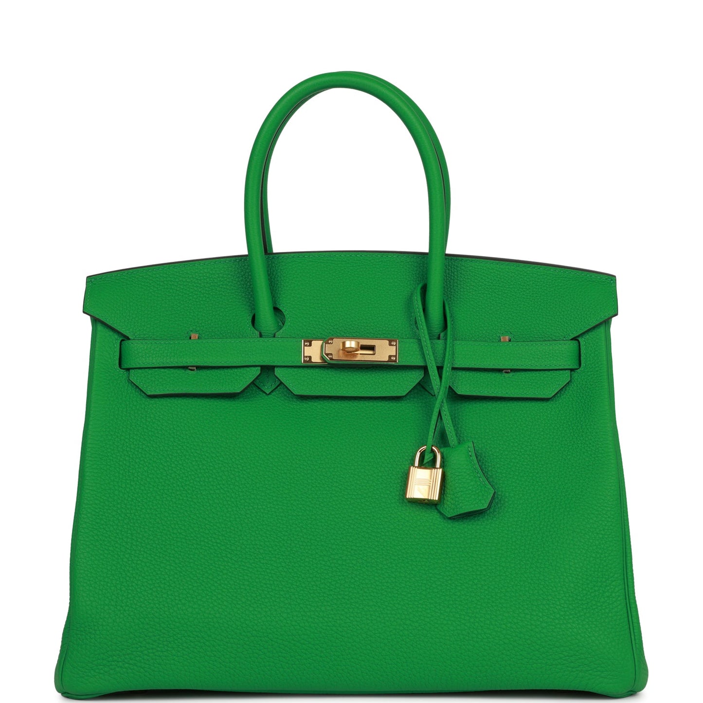 Hermes Birkin Bamboo Togo Hardware Handbag Gold Travel Bag