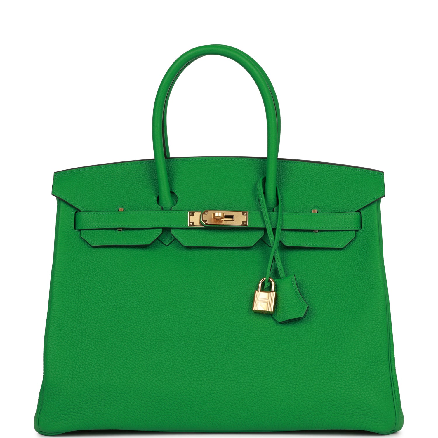 Hermes Birkin Bamboo Togo Hardware Handbag Gold Travel Bag