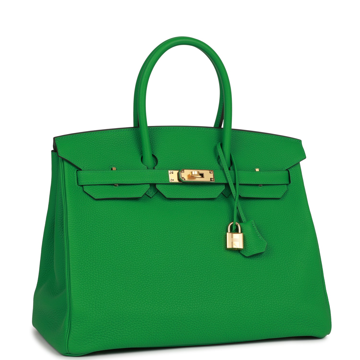 Hermes Birkin Bamboo Togo Hardware Handbag Gold Travel Bag