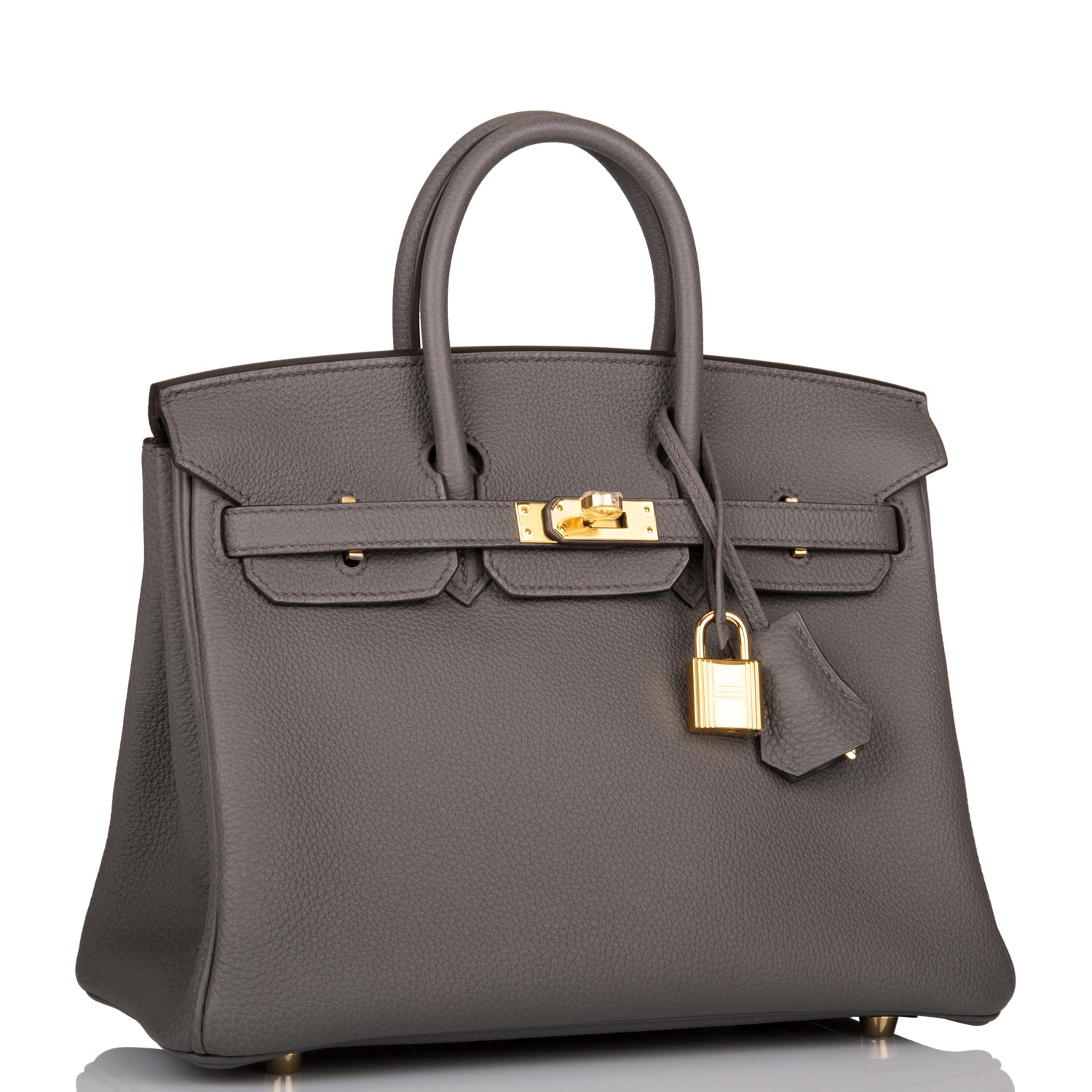 Hermes Birkin Etain Togo Hardware Handbag Gold Travel Bag