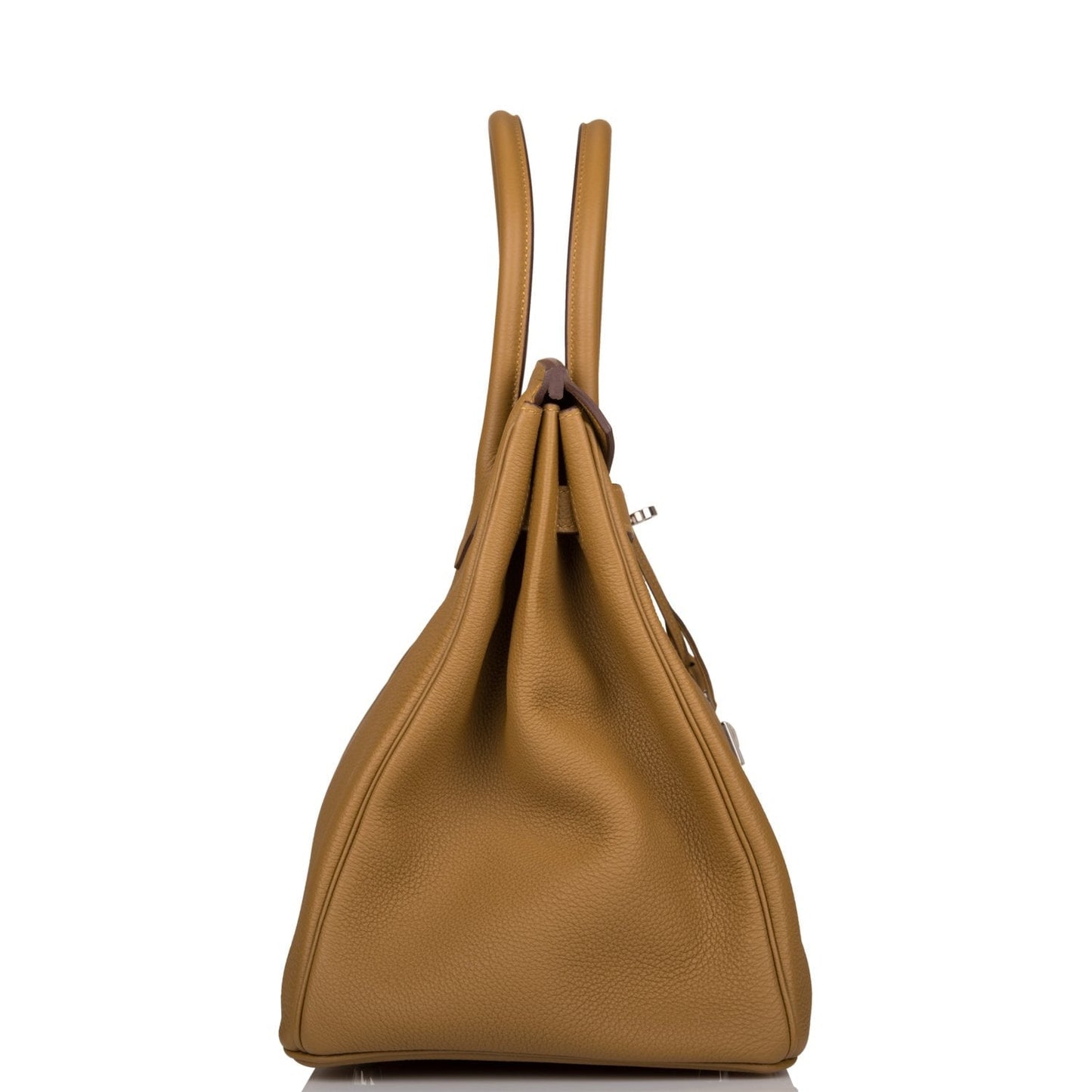 Hermes Birkin Bronze Or Togo Palladium Hardware Handbag Travel Bag