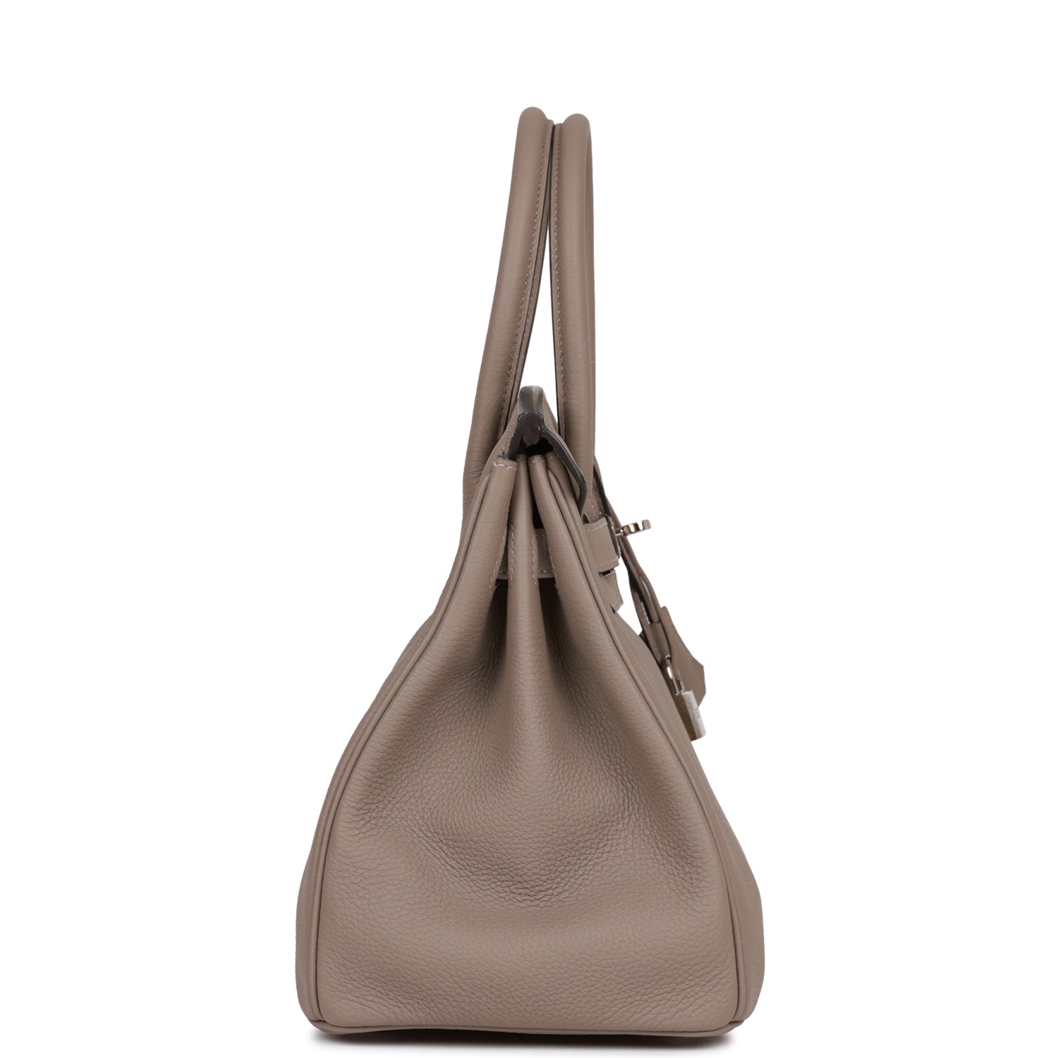 Hermes Birkin Gris Asphalte Togo Palladium Hardware Handbag Travel Bag