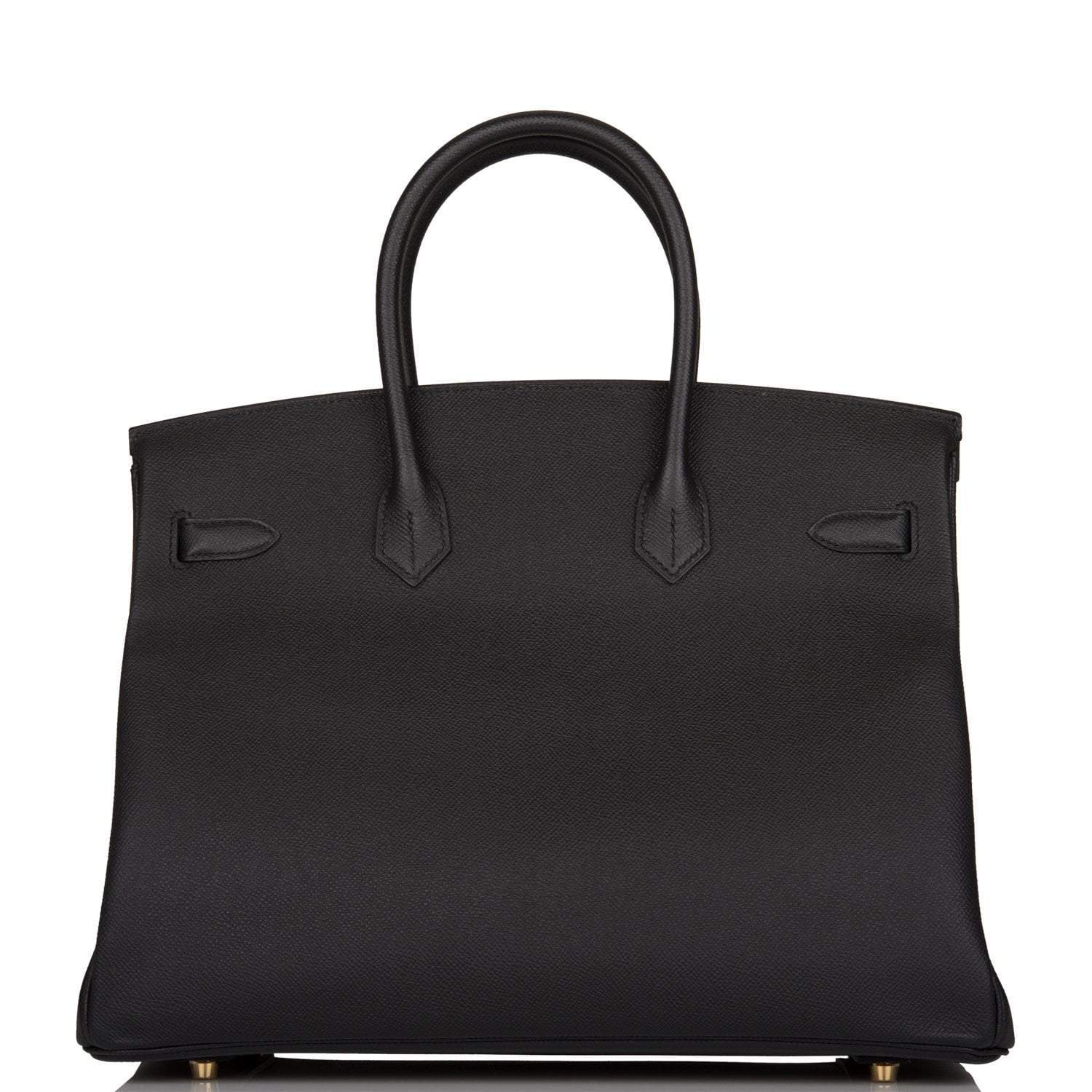 Hermes Birkin Epsom Hardware Handbag Black Gold Travel Bag Hardware 3