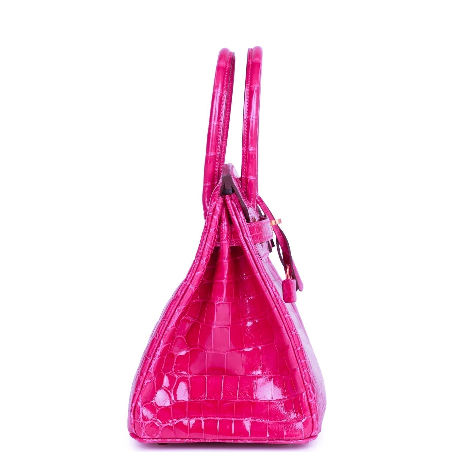 Hermes Special Order Hss Birkin Rose Scheherazade Shiny Niloticus Gold Travel Bag