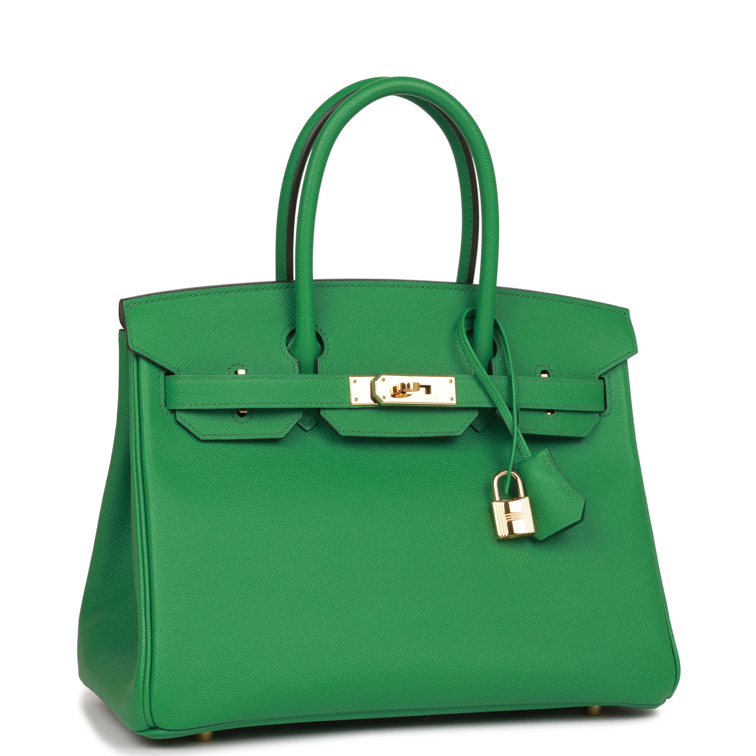 Hermes Birkin Cactus Epsom Hardware Handbag Gold Travel Bag