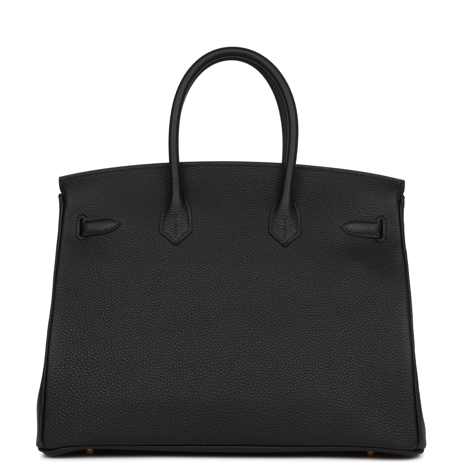 Hermes Birkin Togo Hardware Handbag Black Gold Travel Bag Hardware 12