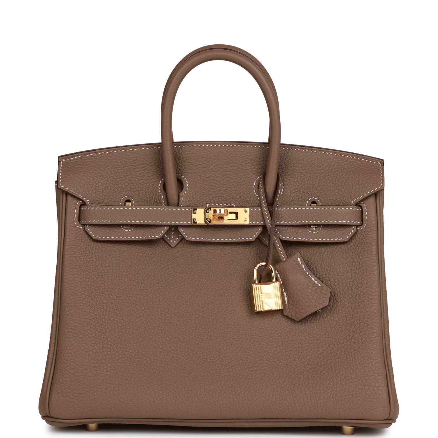 Hermes Birkin Etoupe Togo Hardware Handbag Gold Travel Bag Hardware 3