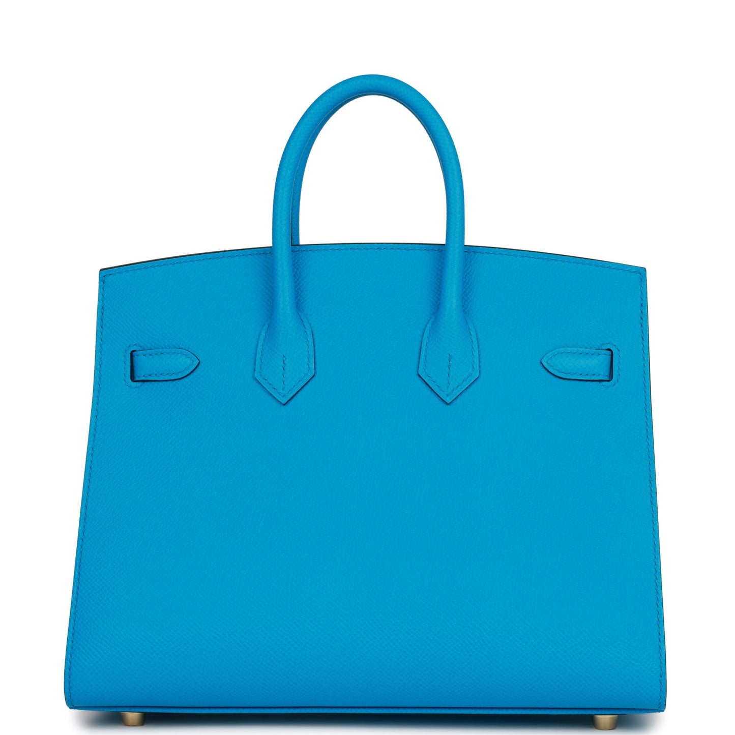 Hermes Birkin Sellier Bleu Frida Epsom Hardware Handbag Gold Travel Bag