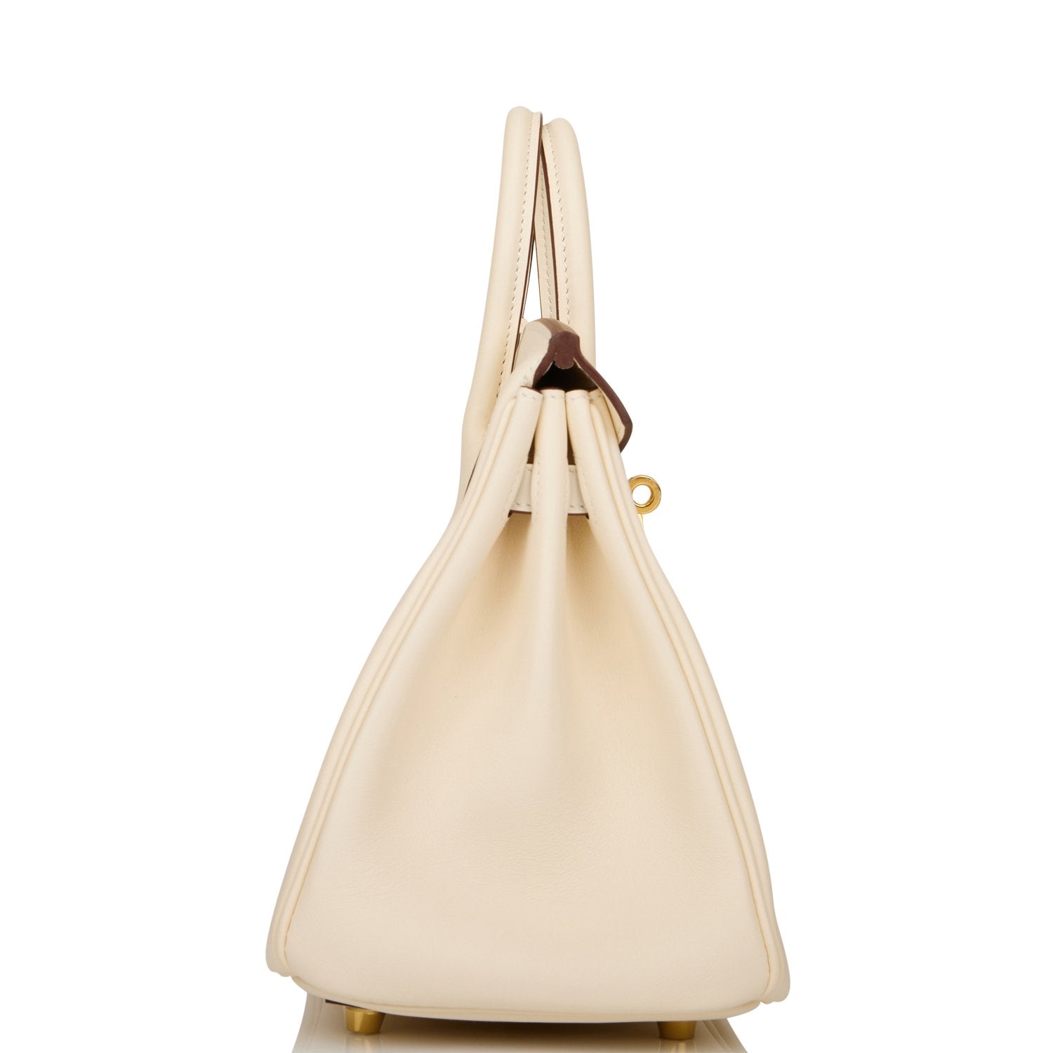 Hermes Birkin Nata Swift Hardware Handbag Gold Travel Bag Gold Hardware