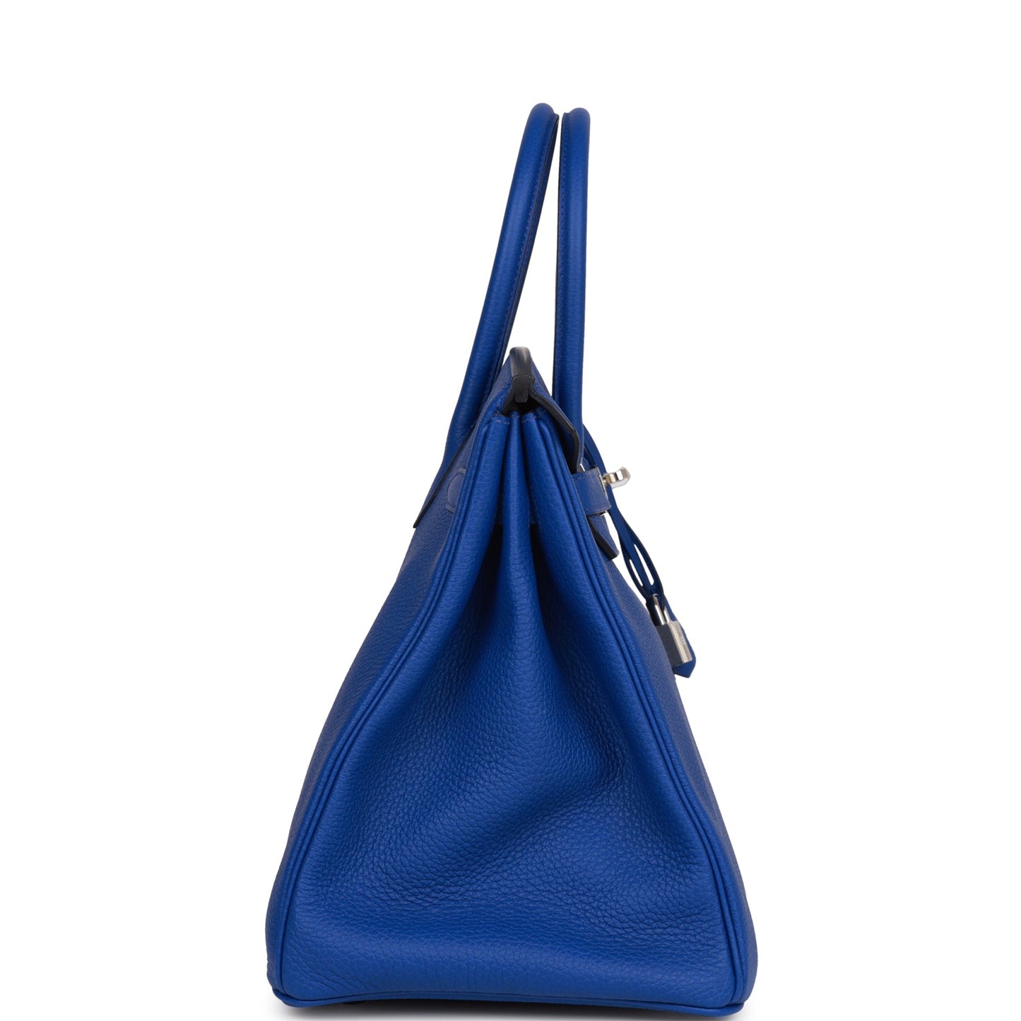 Hermes Birkin Bleu Royal Togo Palladium Hardware Handbag Travel Bag