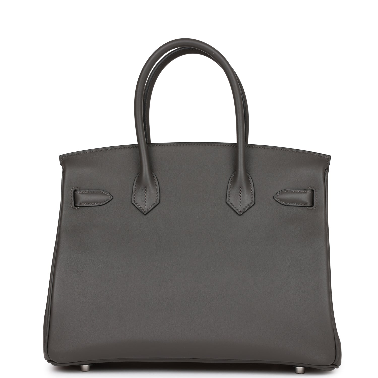 Hermes Birkin Graphite Jonathan Palladium Hardware Handbag Travel Bag