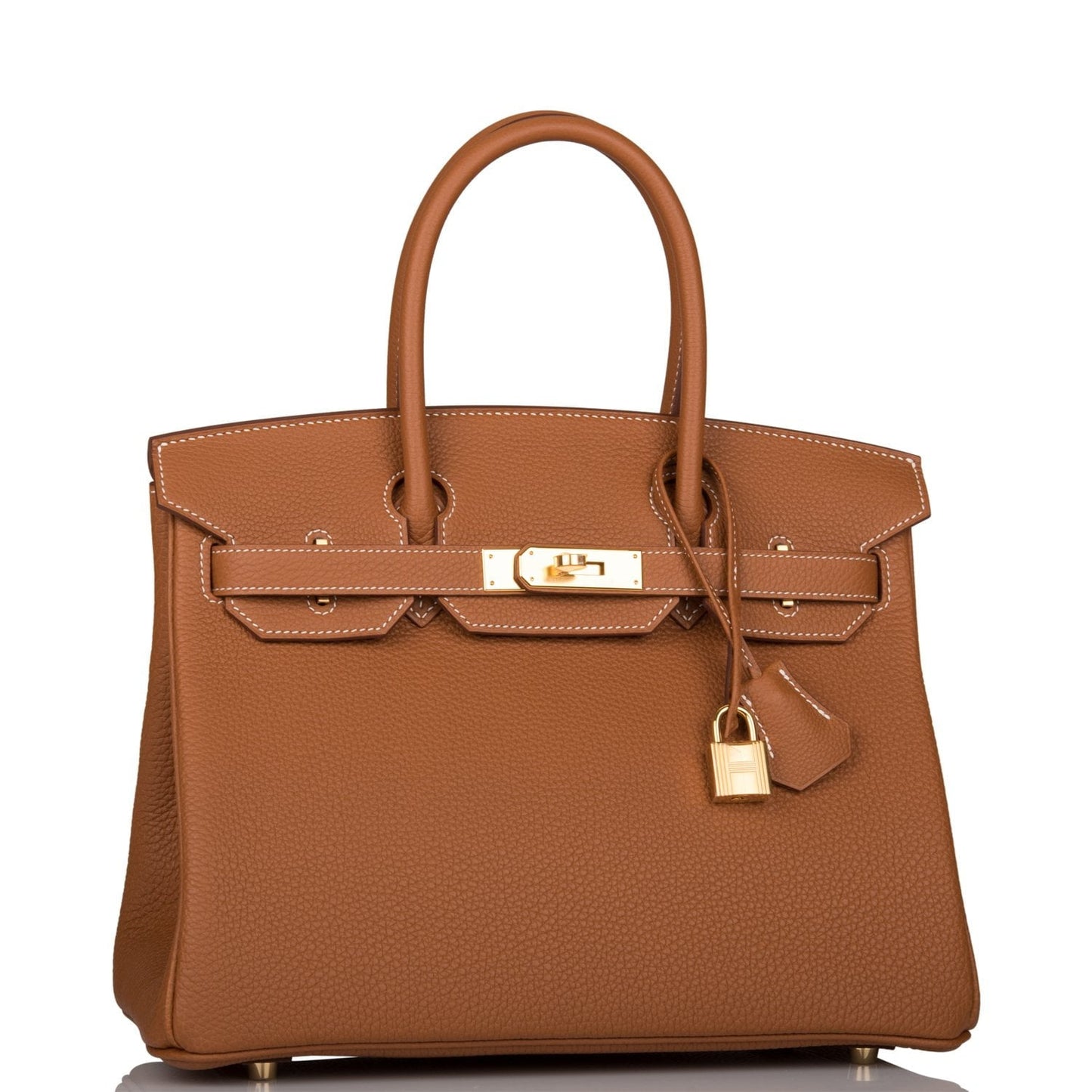 Hermes Birkin Togo Hardware Handbag Gold Travel Bag 33