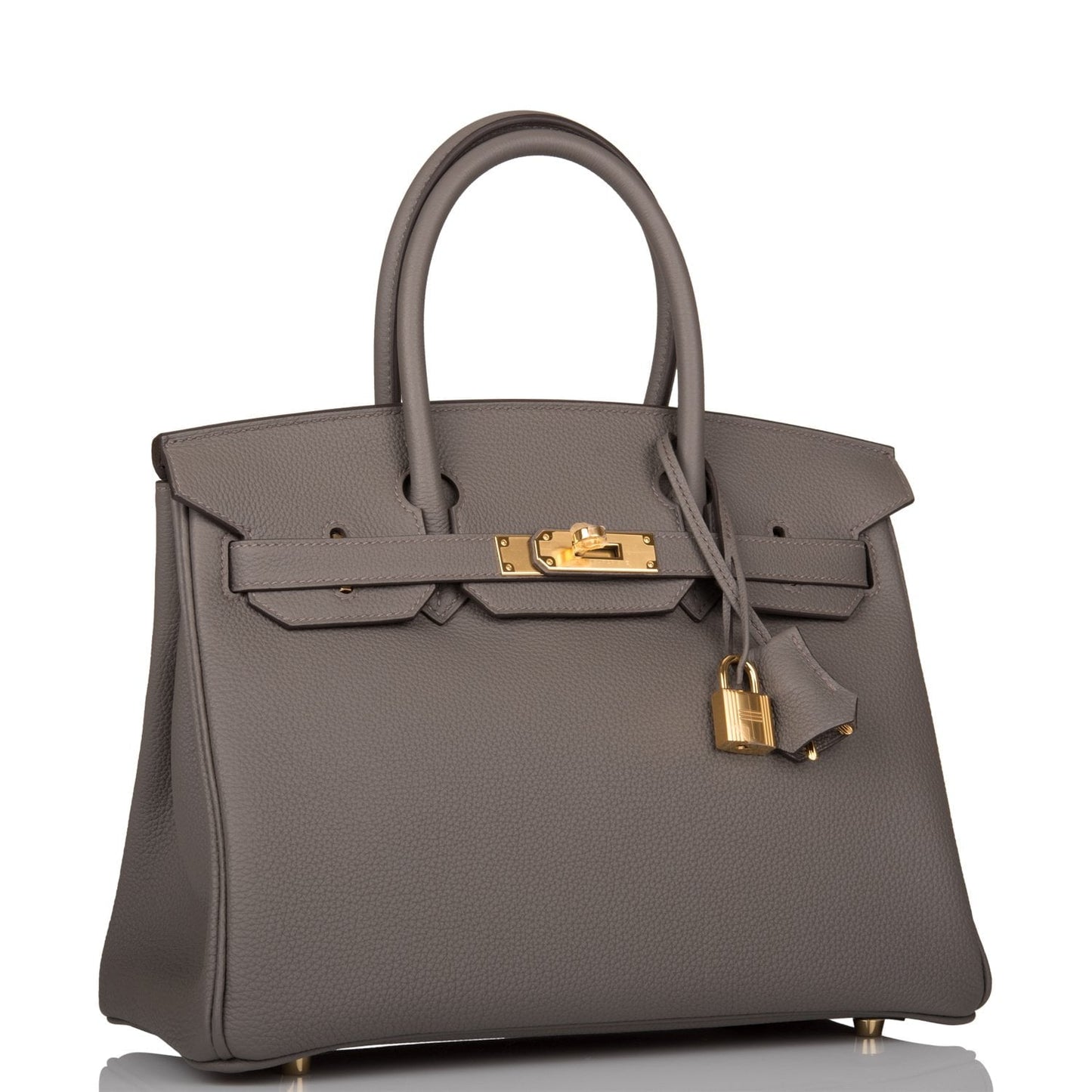 Hermes Birkin Etain Togo Hardware Handbag Gold Travel Bag Gold Hardware