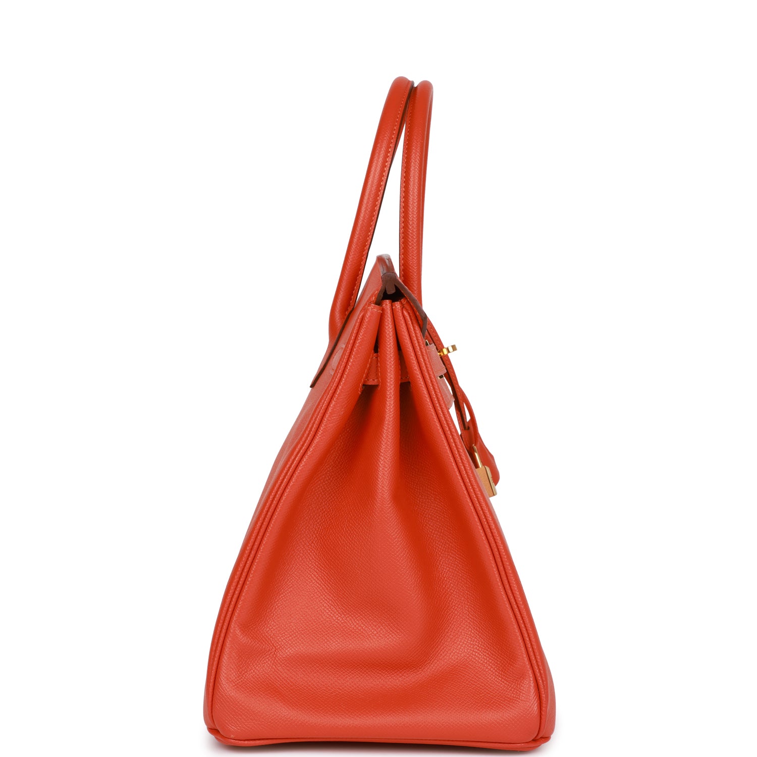 Hermes Birkin Mangue Epsom Hardware Handbag Gold Travel Bag