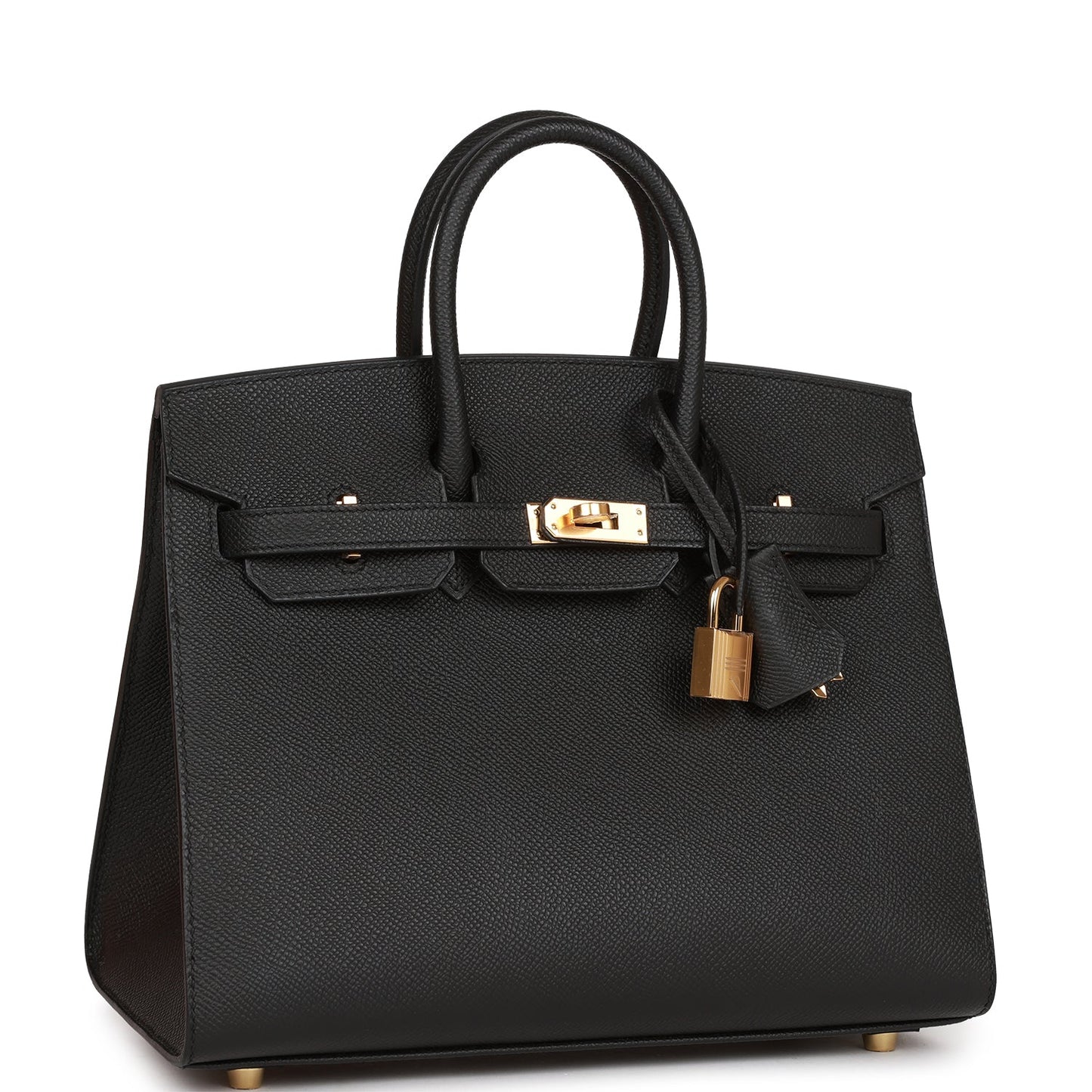 Hermes Birkin Sellier Epsom Hardware Handbag Black Gold Travel Bag Hardware 1