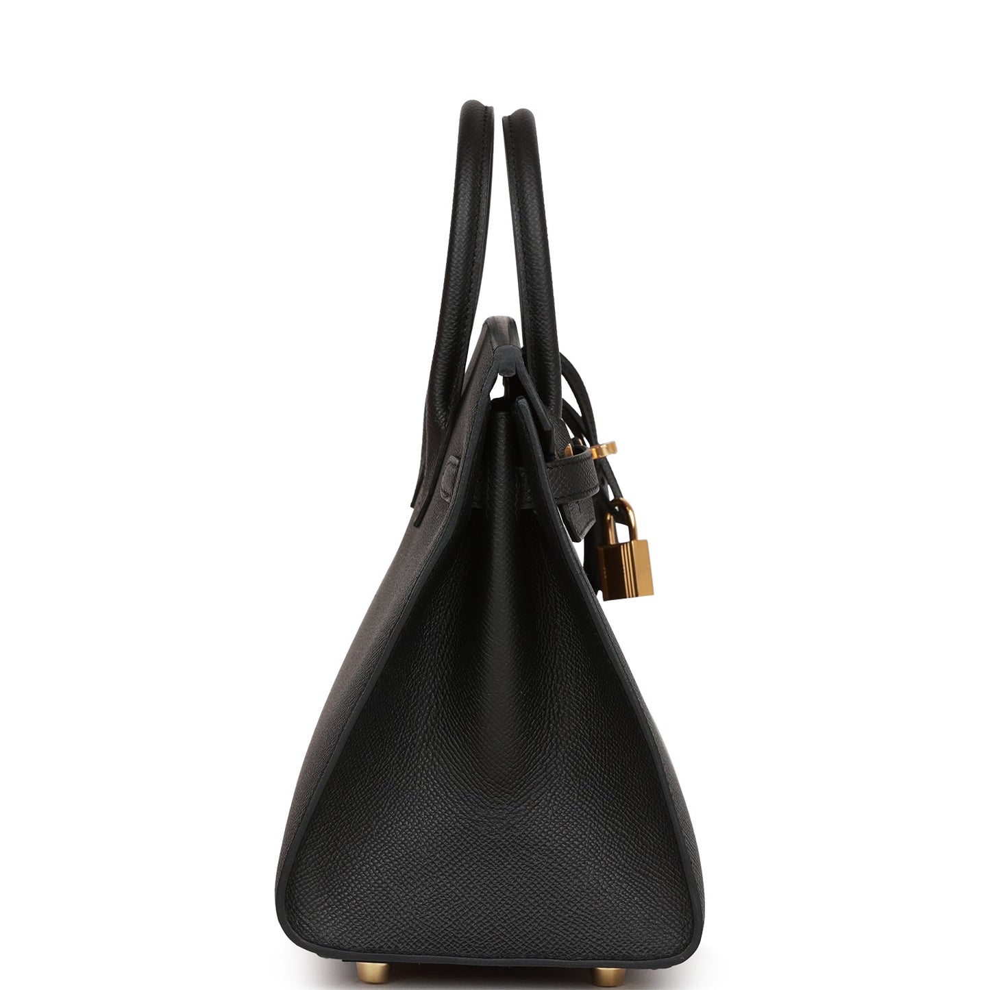 Hermes Birkin Sellier Epsom Hardware Handbag Black Gold Travel Bag Hardware 1