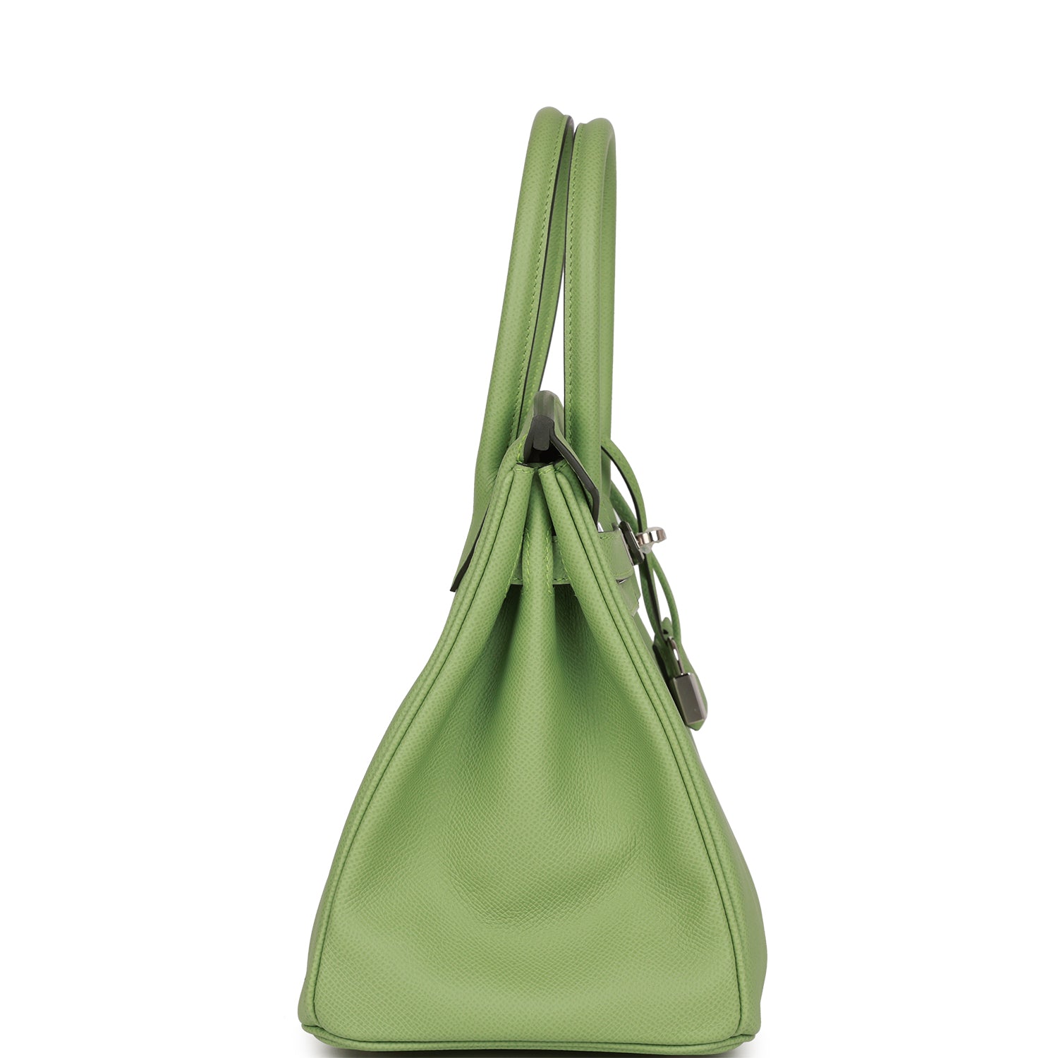 Hermes Birkin Vert Criquet Epsom Palladium Hardware Handbag Travel Bag