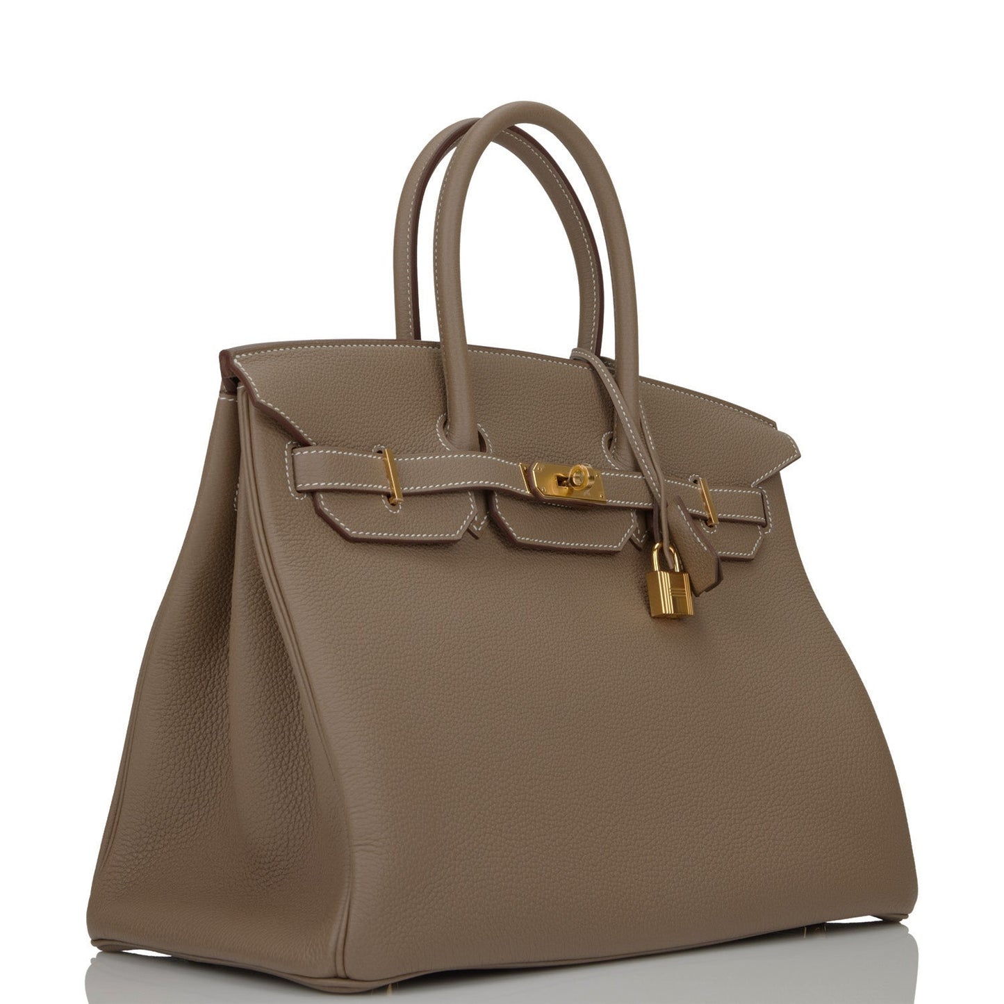 Hermes Birkin Etoupe Togo Hardware Handbag Gold Travel Bag Hardware 2