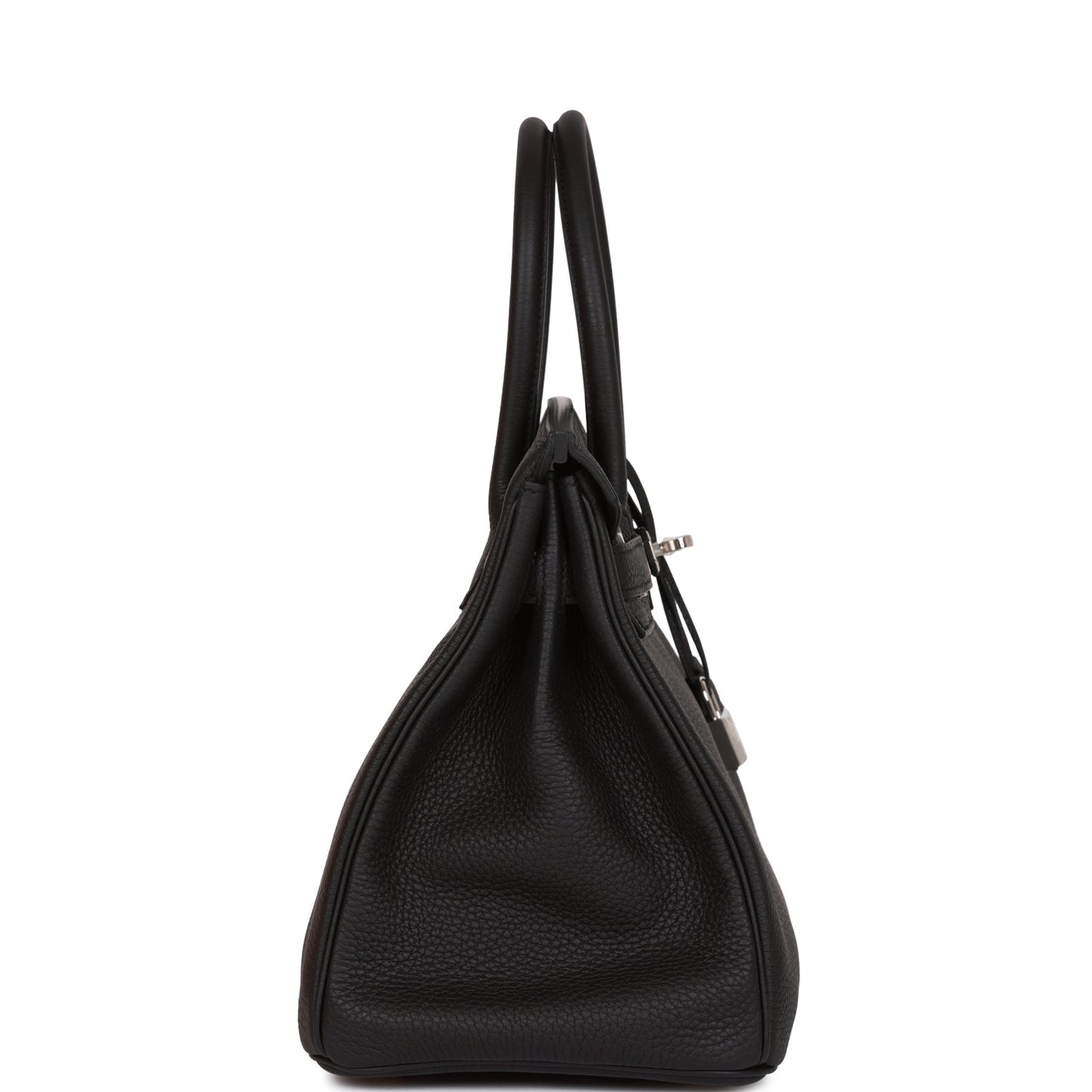 Hermes Birkin Togo Palladium Hardware Handbag Black Travel Bag Hardware 17