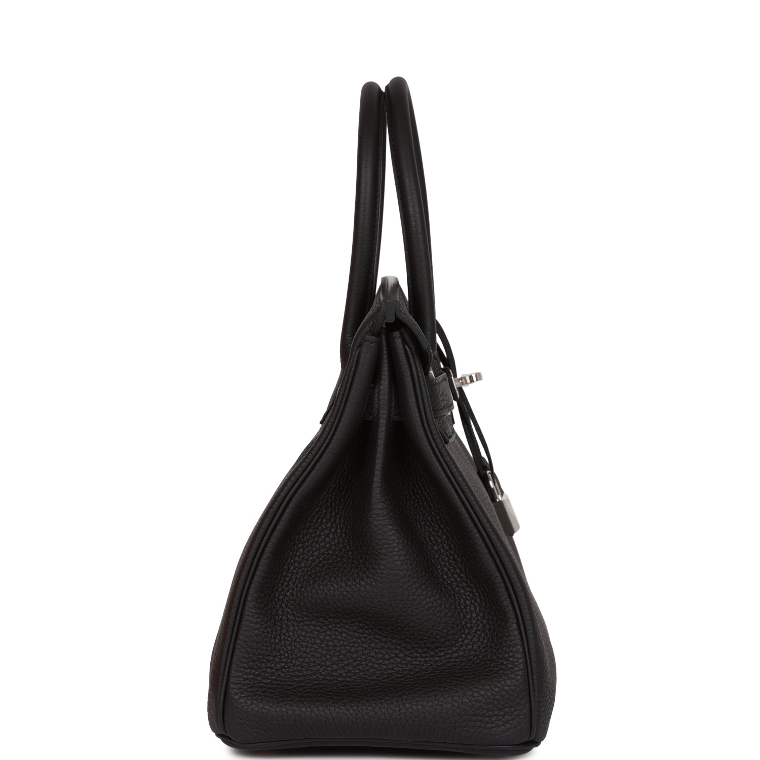 Hermes Birkin Togo Palladium Hardware Handbag Black Travel Bag Hardware 17