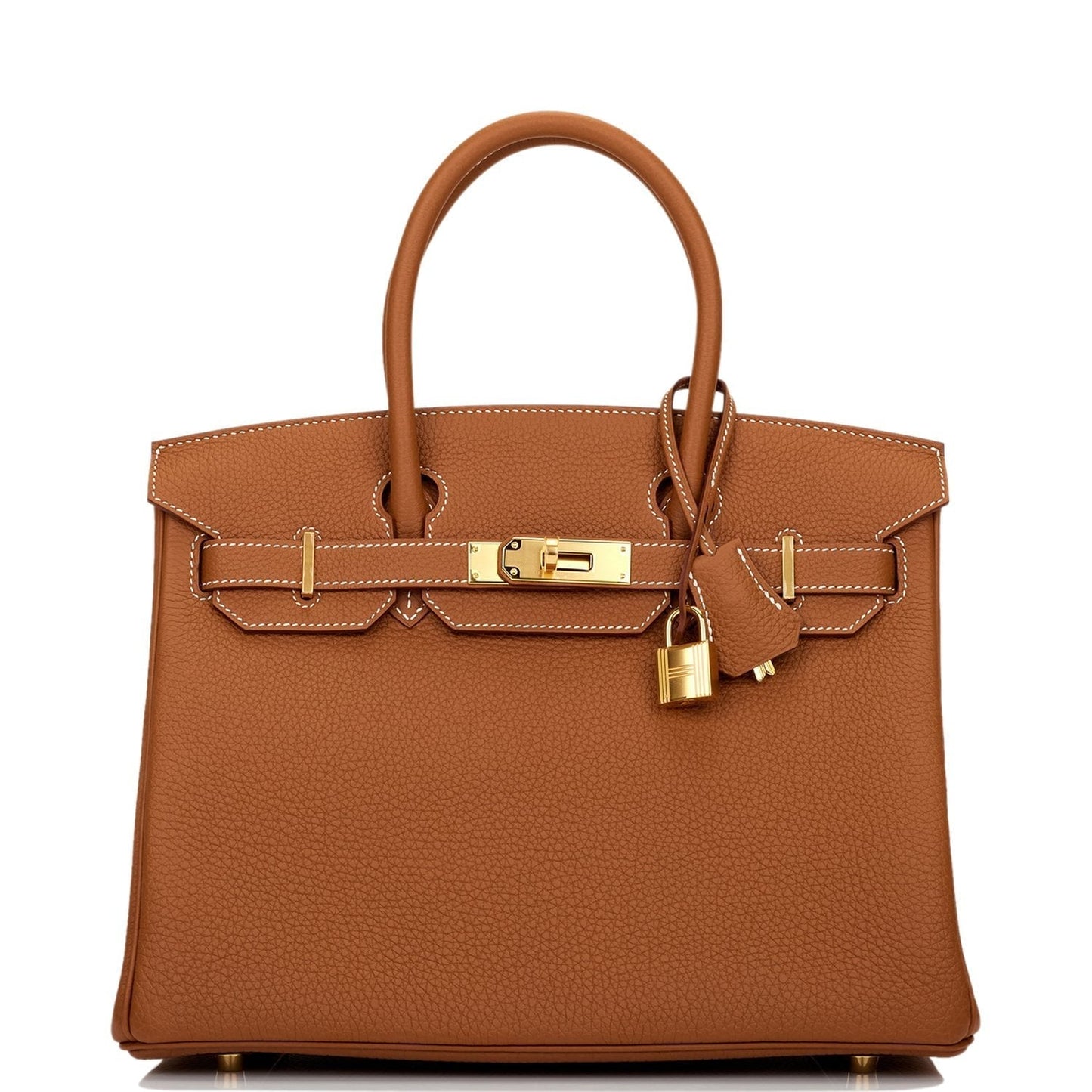 Hermes Birkin Togo Hardware Handbag Gold Travel Bag 35