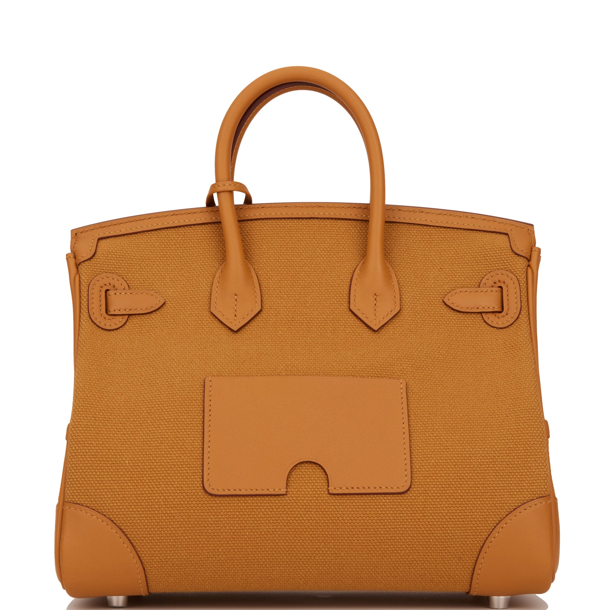 Hermes Birkin Cargo Desert Sesame Swift And Toile Canvas Travel Bag