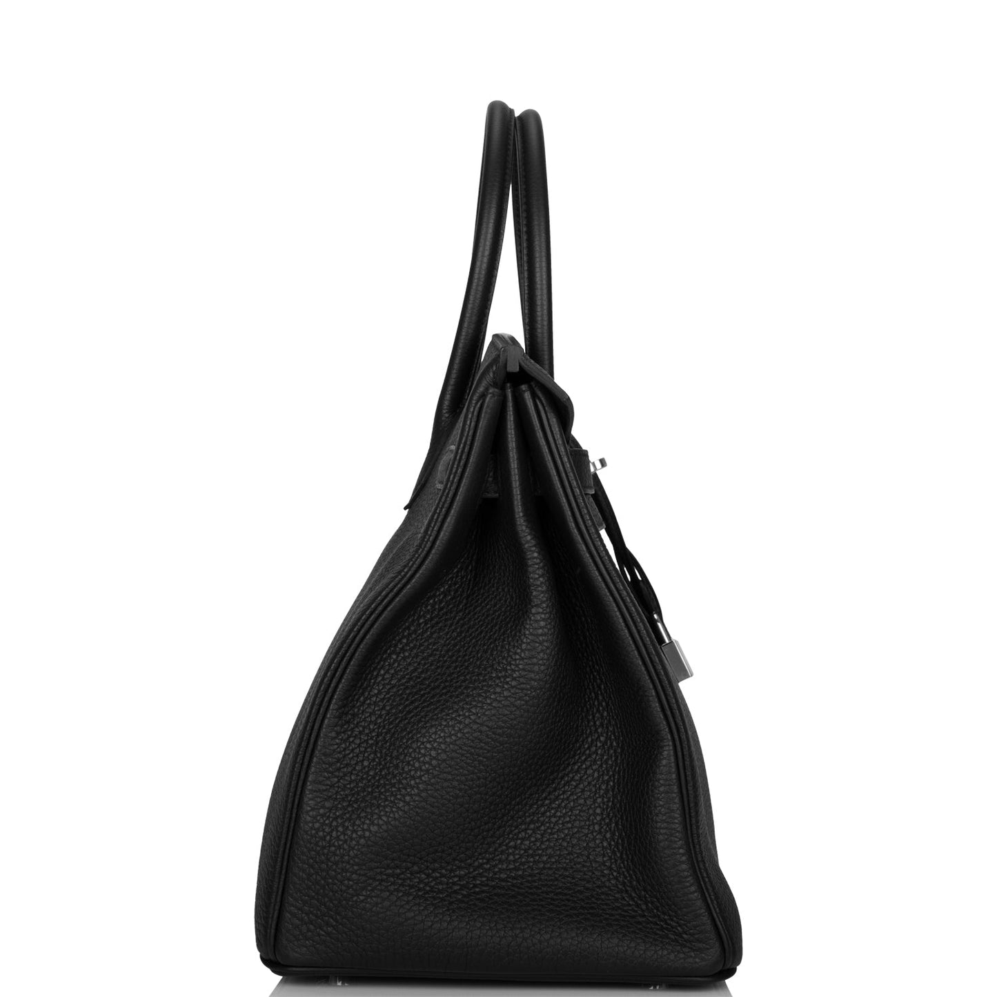 Hermes Birkin Togo Palladium Hardware Handbag Black Travel Bag Hardware 3