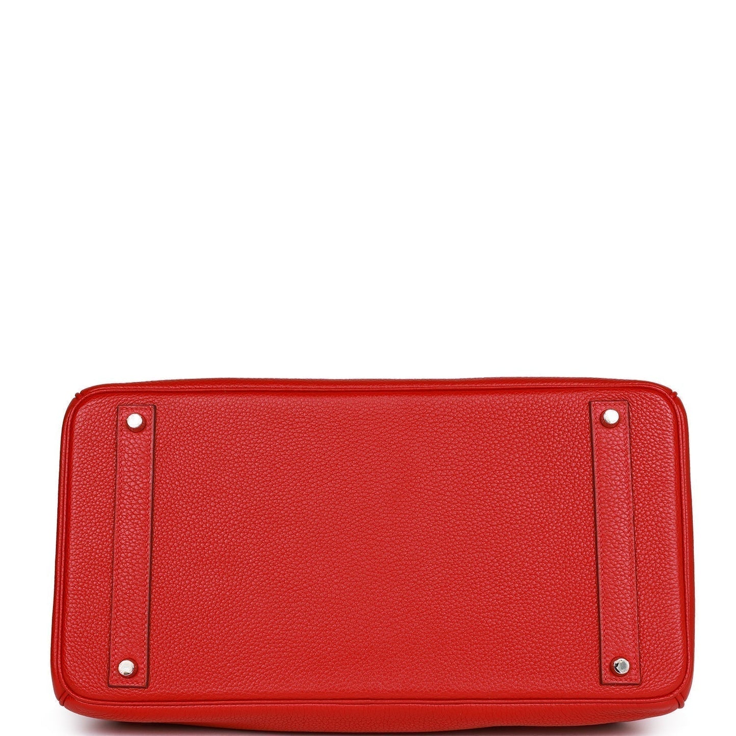 Hermes Birkin Rouge Cas Ue Togo Palladium Hardware Handbag Travel Bag