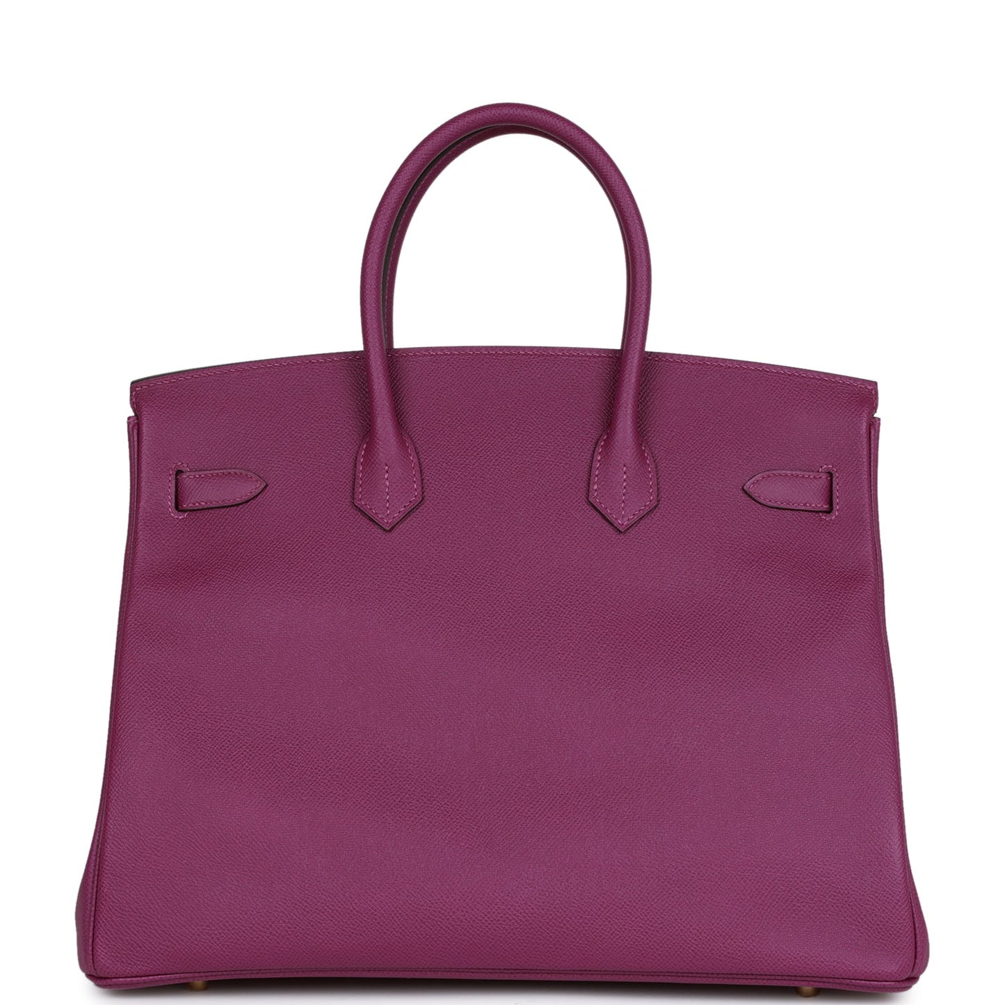 Hermes Birkin Anemone Epsom Hardware Handbag Gold Travel Bag Retourne Gold Hardware