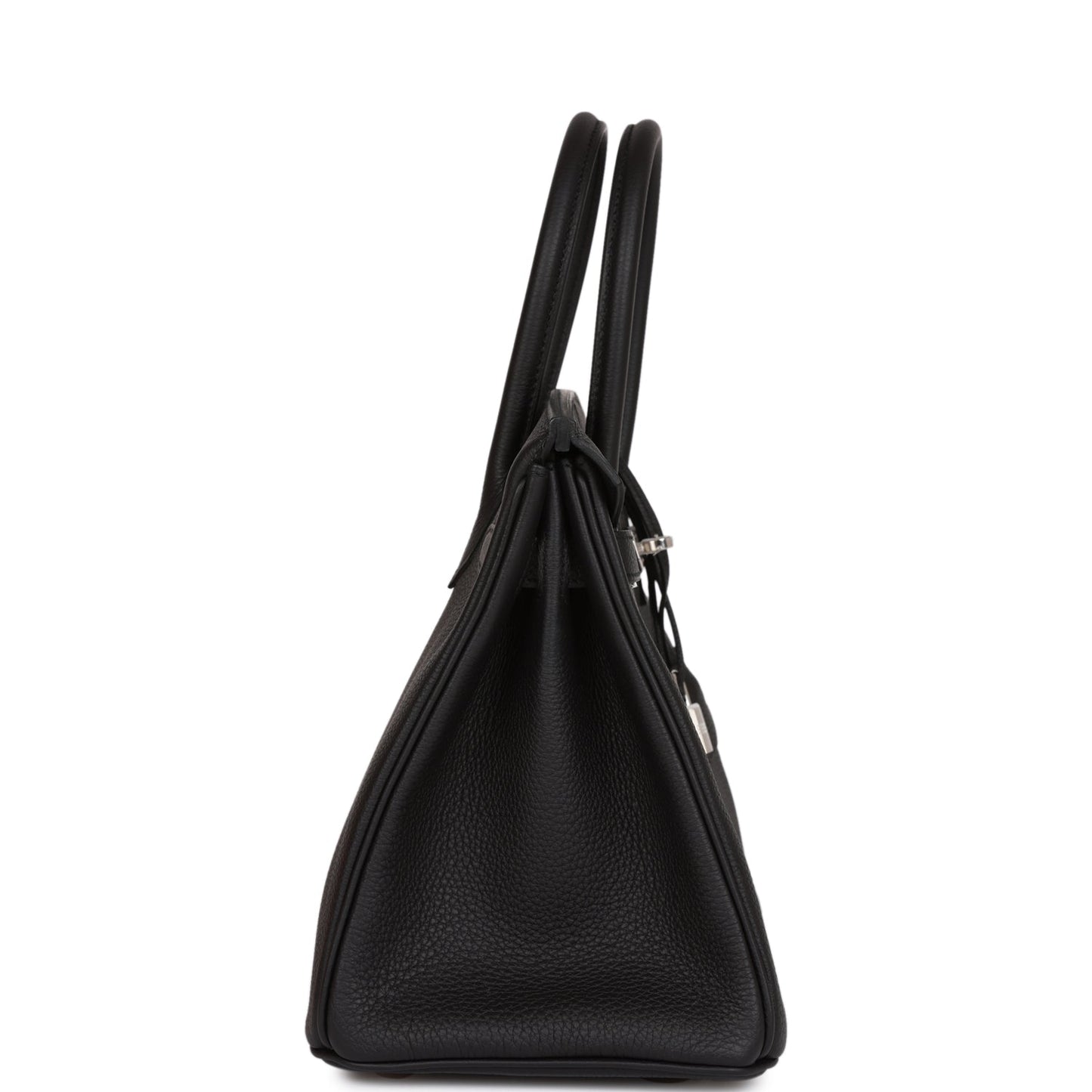 Hermes Birkin Togo Palladium Hardware Handbag Black Travel Bag Hardware 18