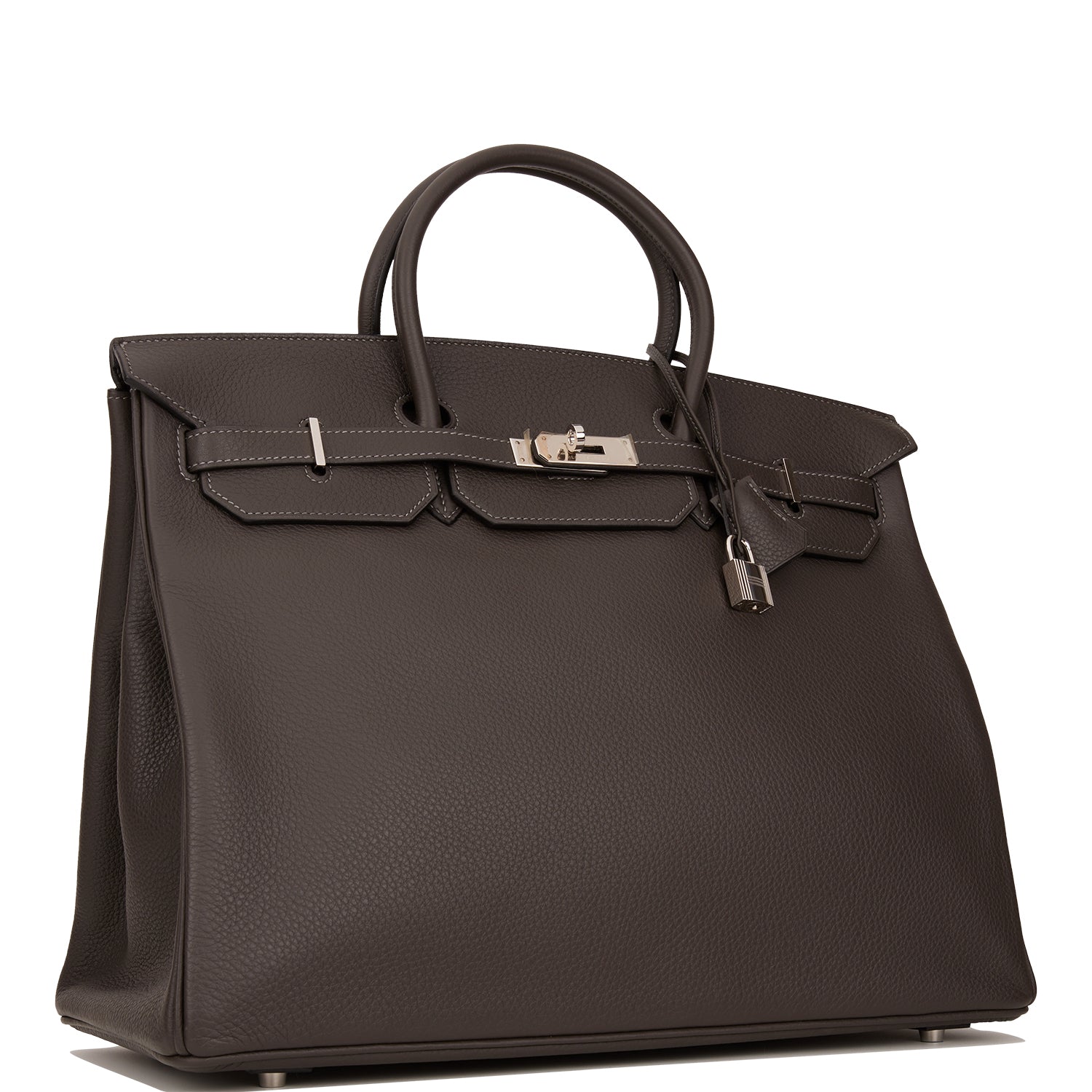 Hermes Birkin Graphite Togo Palladium Hardware Handbag Travel Bag