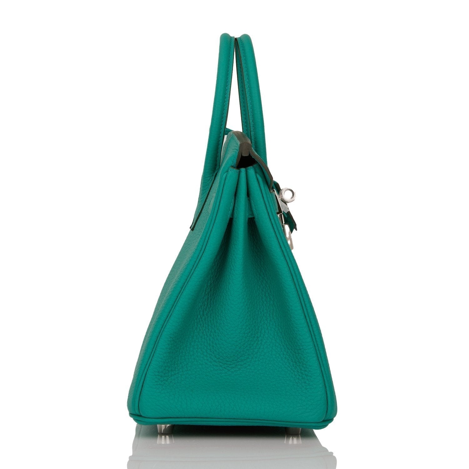 Hermes Birkin Vert Verone Verso Togo Palladium Hardware Travel Bag