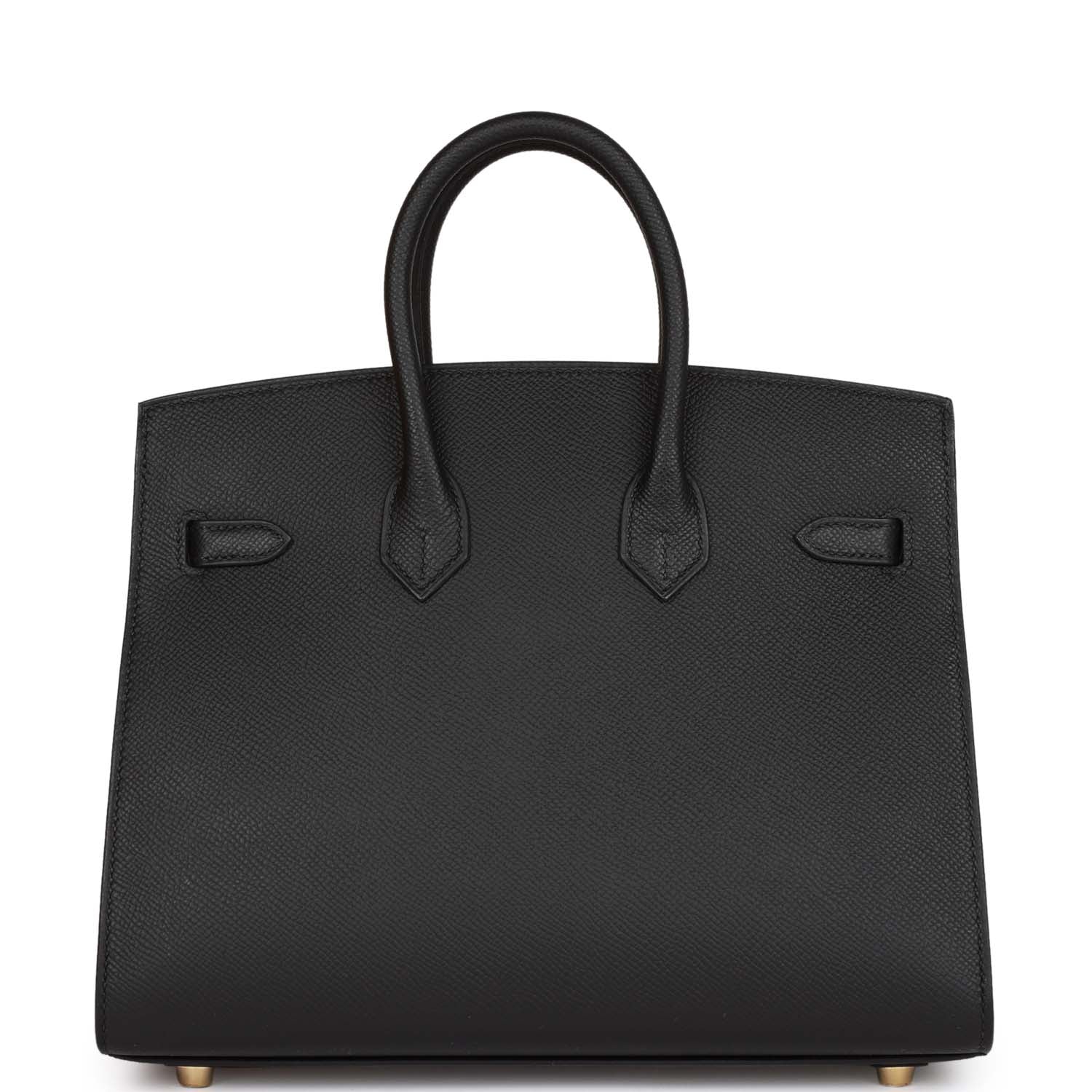 Hermes Birkin Sellier Epsom Hardware Handbag Black Gold Travel Bag Hardware 3