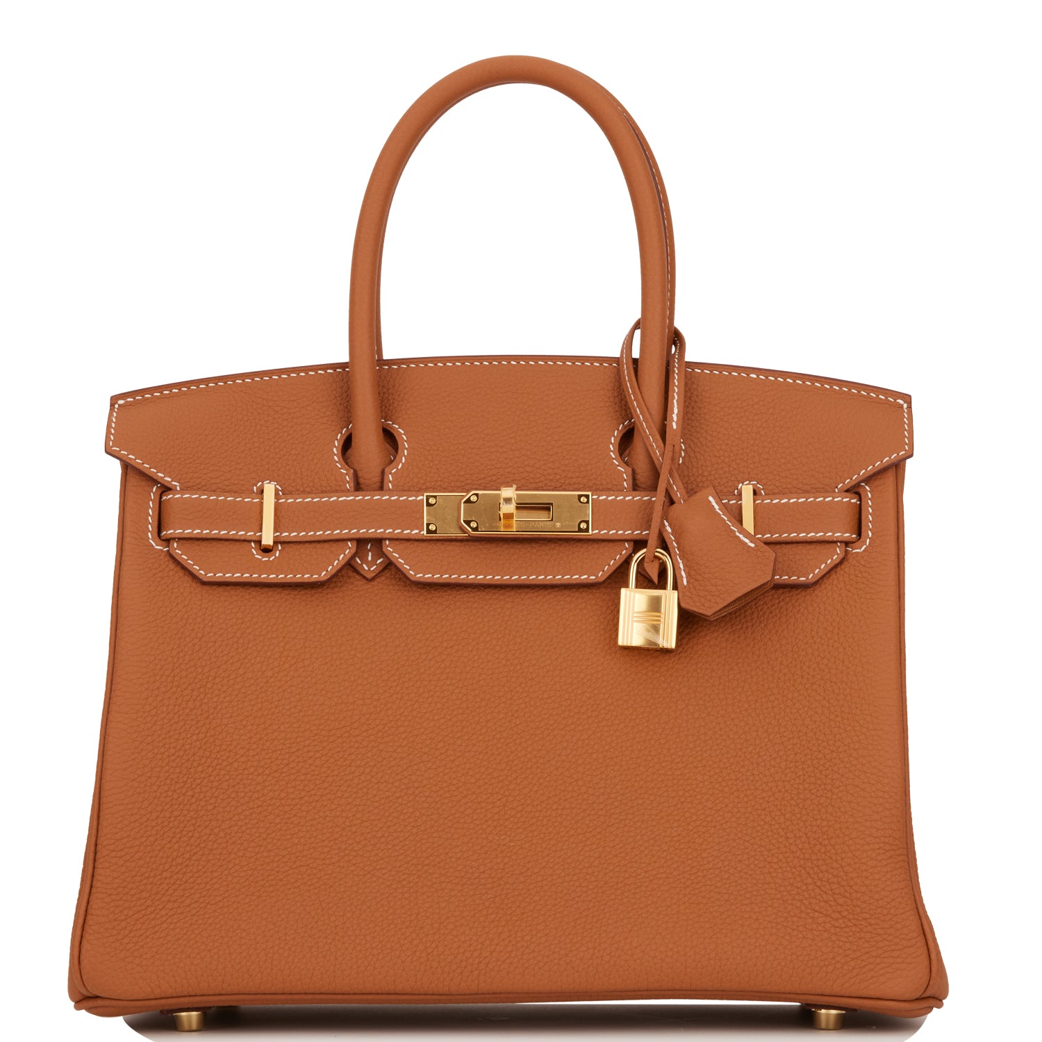 Hermes Birkin Togo Hardware Handbag Gold Travel Bag 37