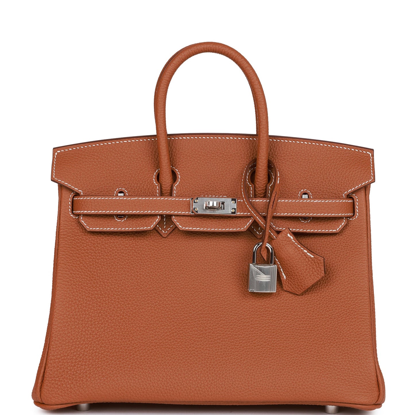 Hermes Birkin Togo Palladium Hardware Handbag Gold Travel Bag Palladium Hardware 1