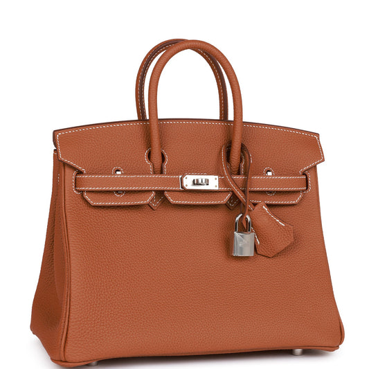 Hermes Birkin Togo Palladium Hardware Handbag Gold Travel Bag Palladium Hardware 1