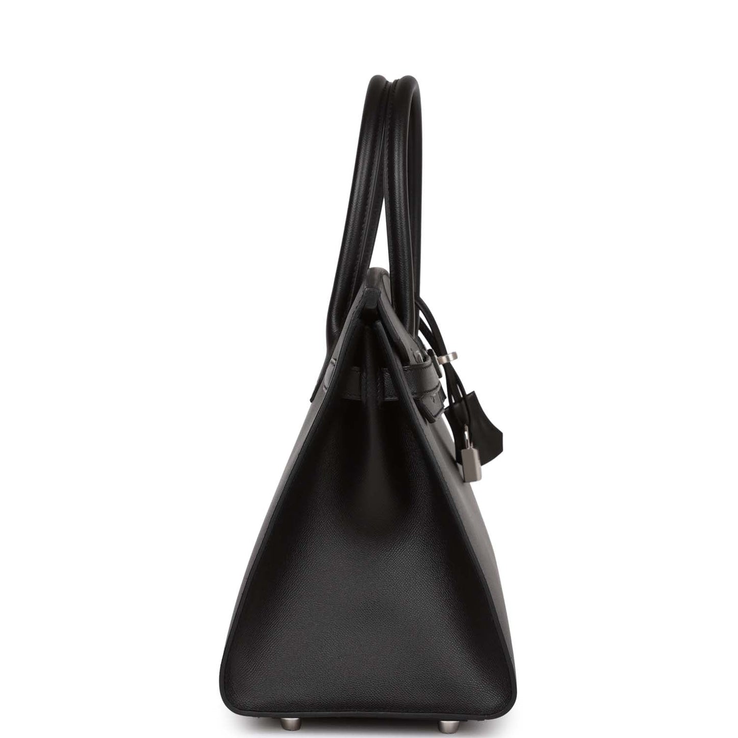 Hermes Birkin Sellier Madame Palladium Hardware Handbag Black Travel Bag