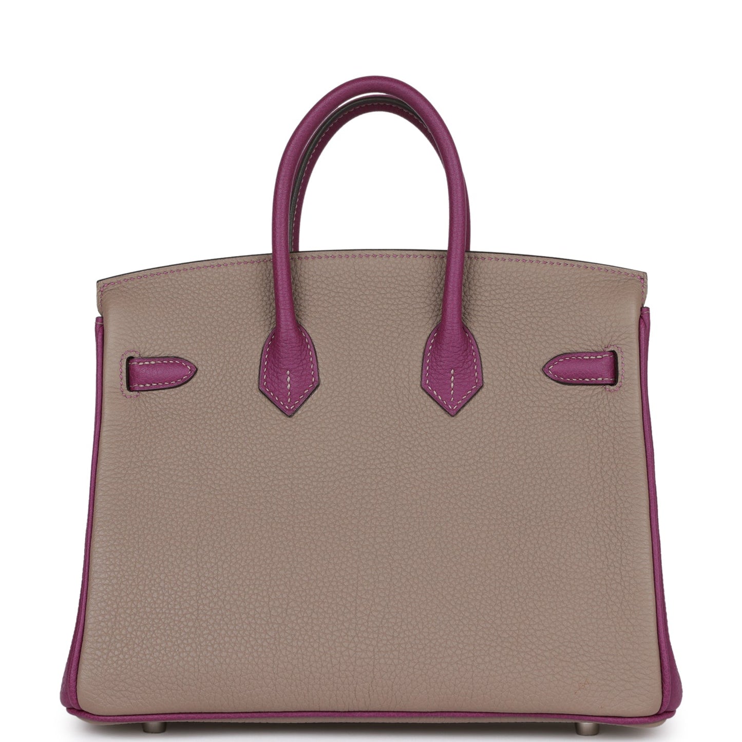 Hermes Special Order Hss Birkin Gris Asphalte And Anenome Travel Bag