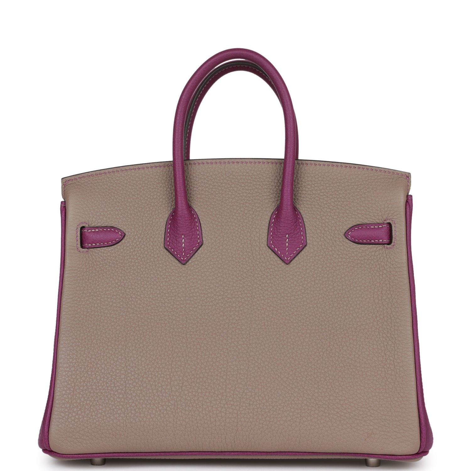 Hermes Special Order Hss Birkin Gris Asphalte And Anenome Travel Bag
