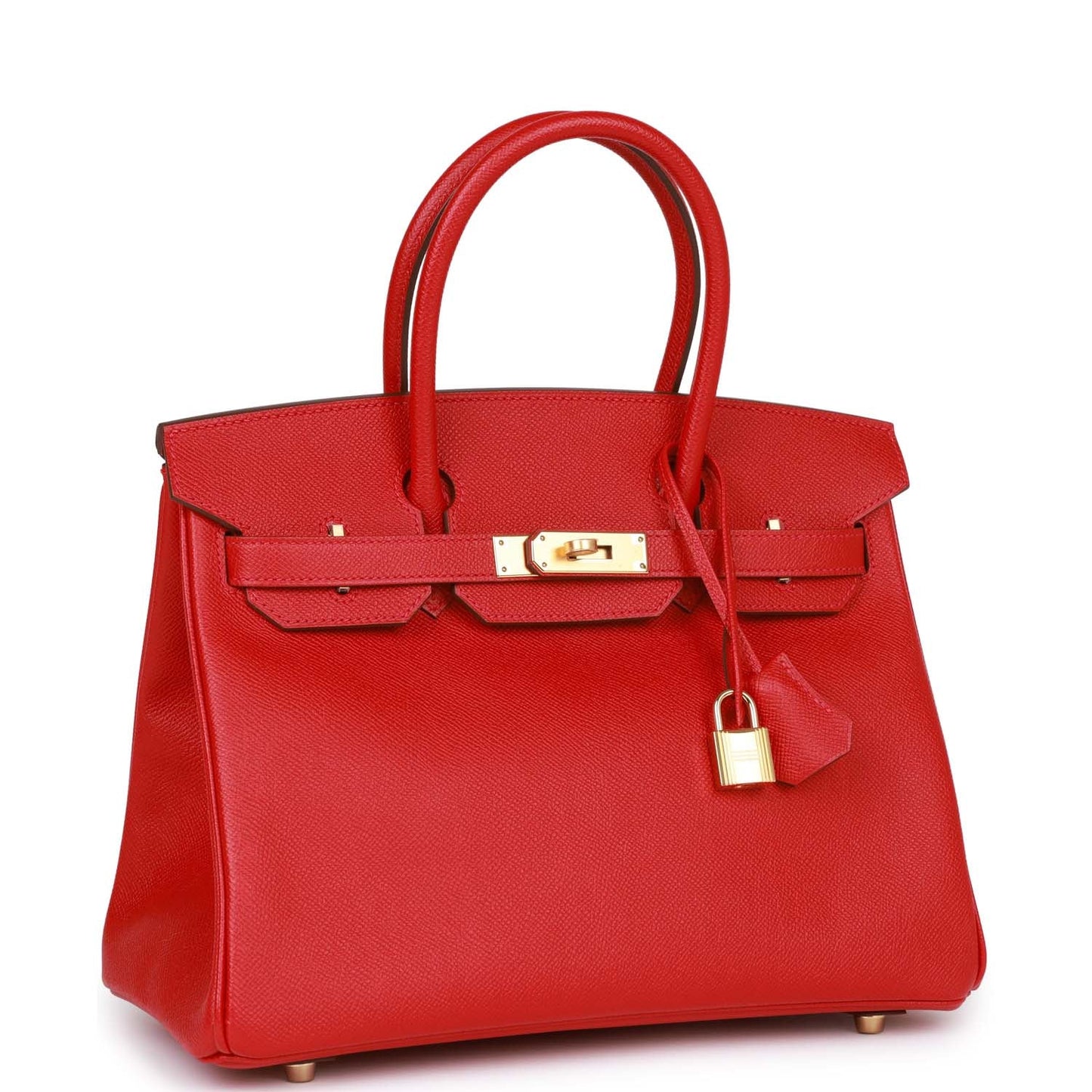 Hermes Birkin Rouge Cas Ue Epsom Hardware Handbag Gold Travel Bag Hardware 1