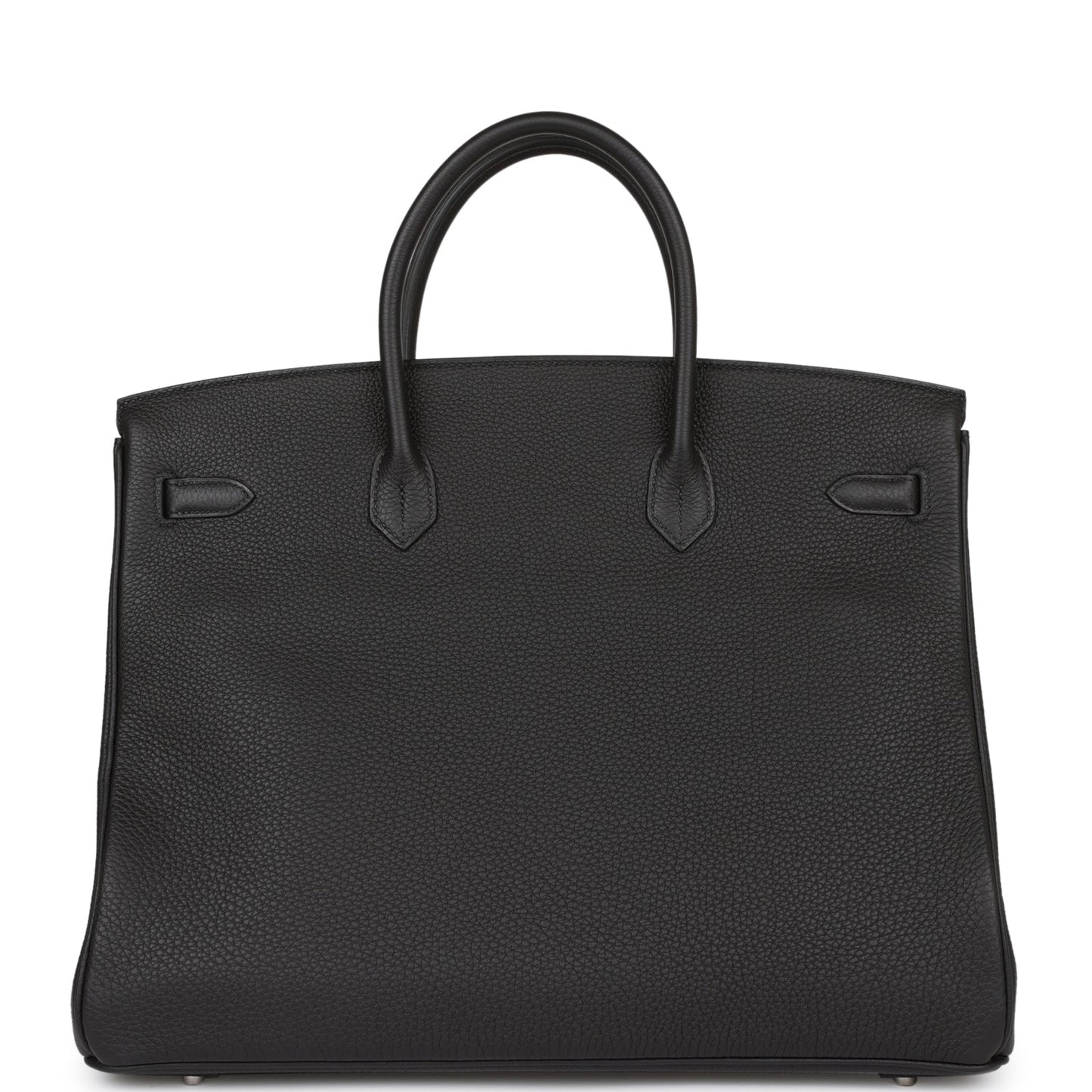 Hermes Birkin Togo Palladium Hardware Handbag Black Travel Bag