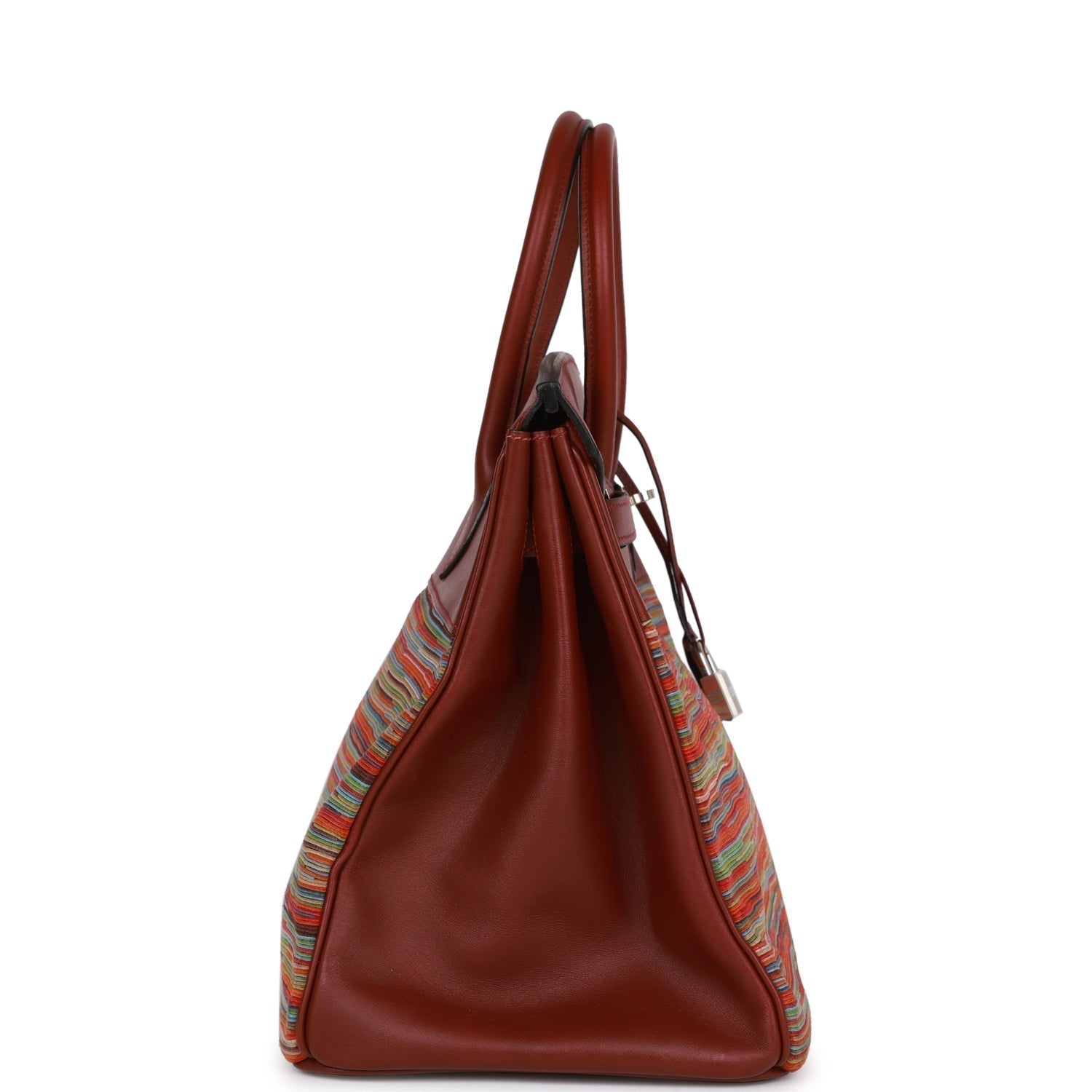 Hermes Birkin Vibrato Rouge Boxcalf Palladium Hardware Handbag Travel Bag