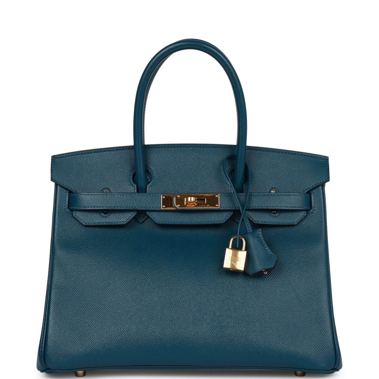 Hermes Birkin Colvert Epsom Hardware Handbag Gold Travel Bag