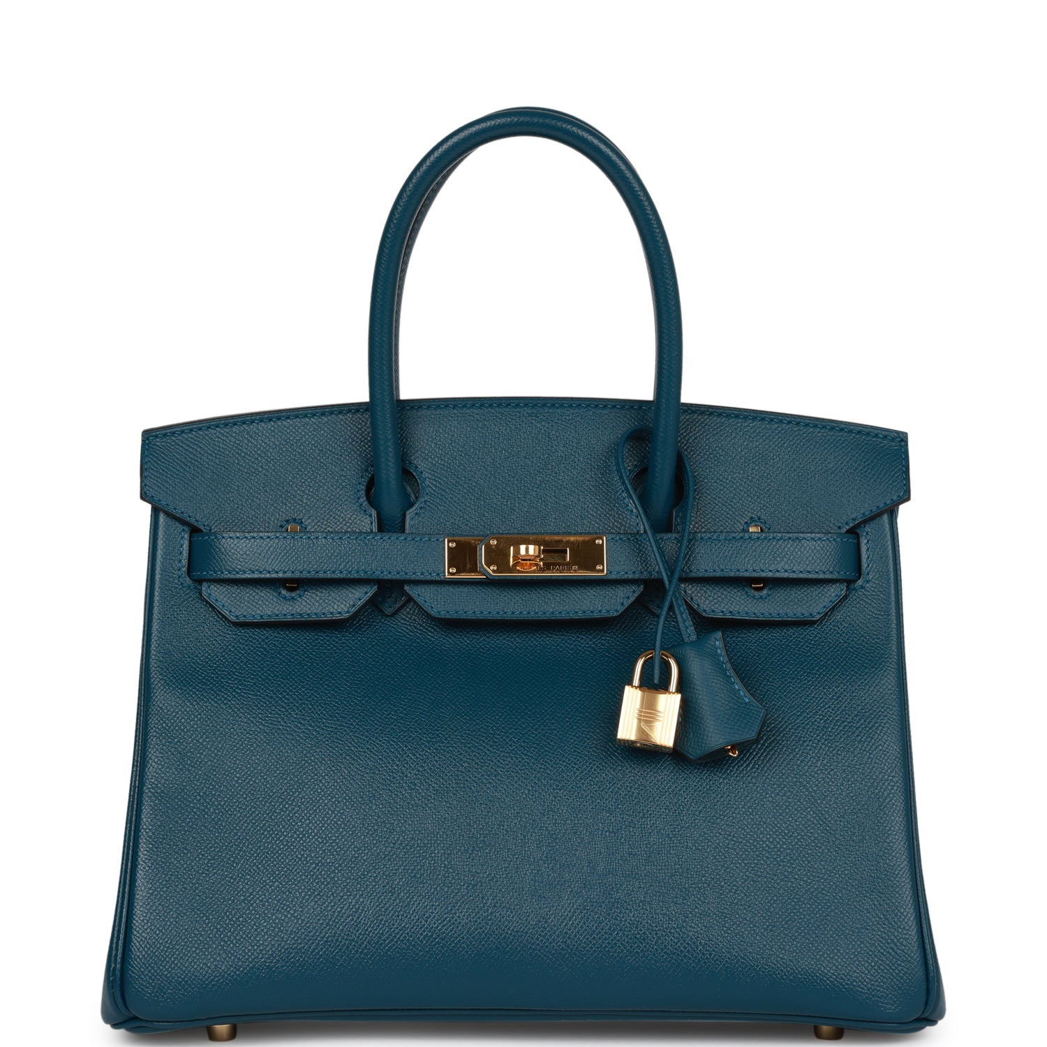 Hermes Birkin Colvert Epsom Hardware Handbag Gold Travel Bag