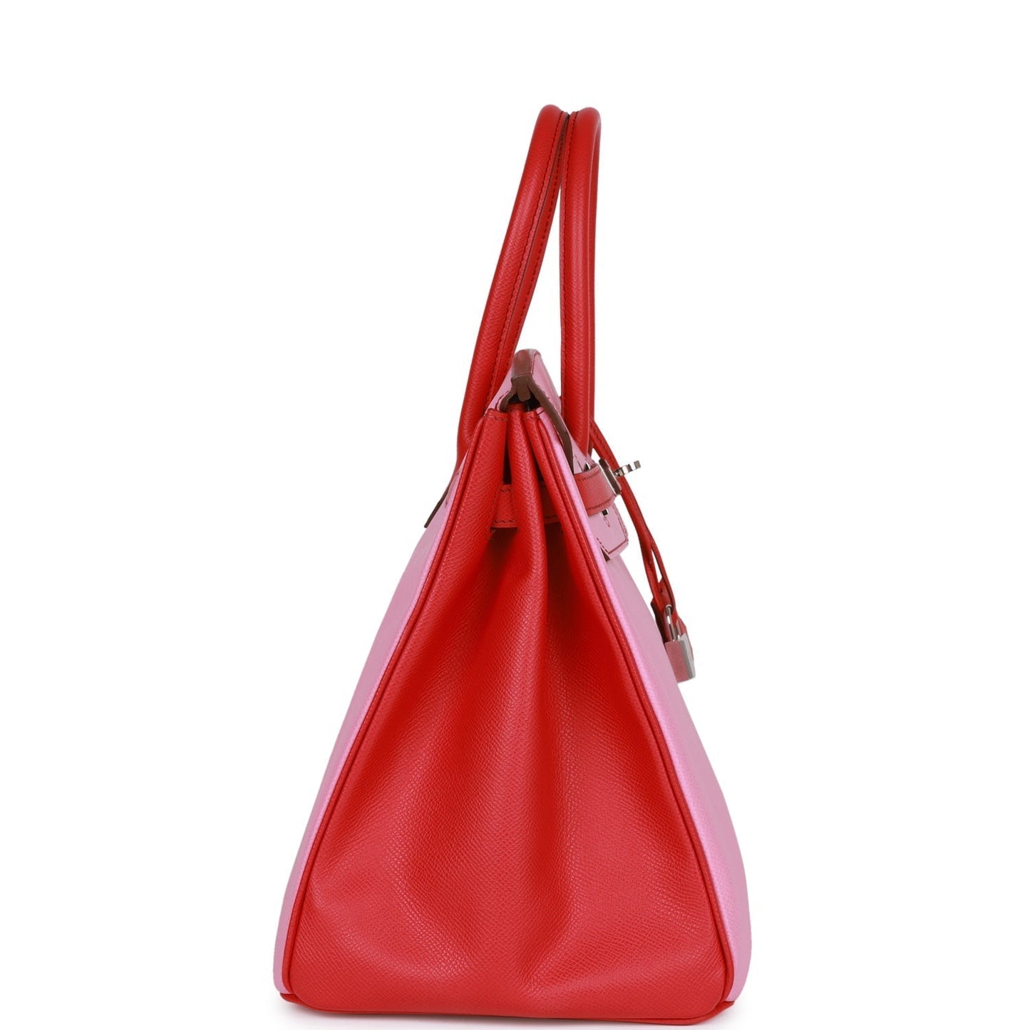 Hermes Special Order Hss Birkin Bubblegum And Bougainvillea Epsom Travel Bag