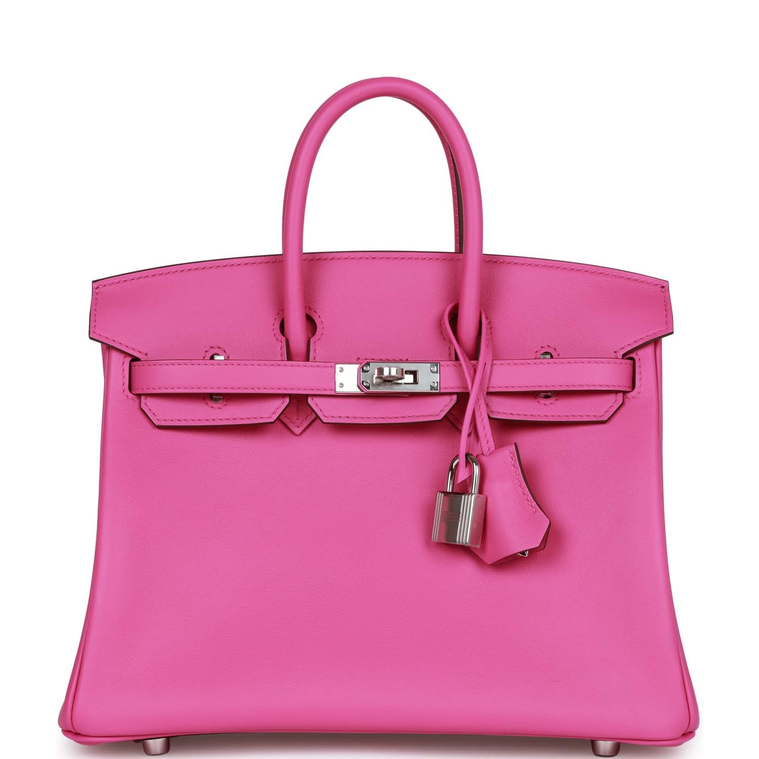 Hermes Birkin Magnolia Swift Palladium Hardware Handbag Travel Bag